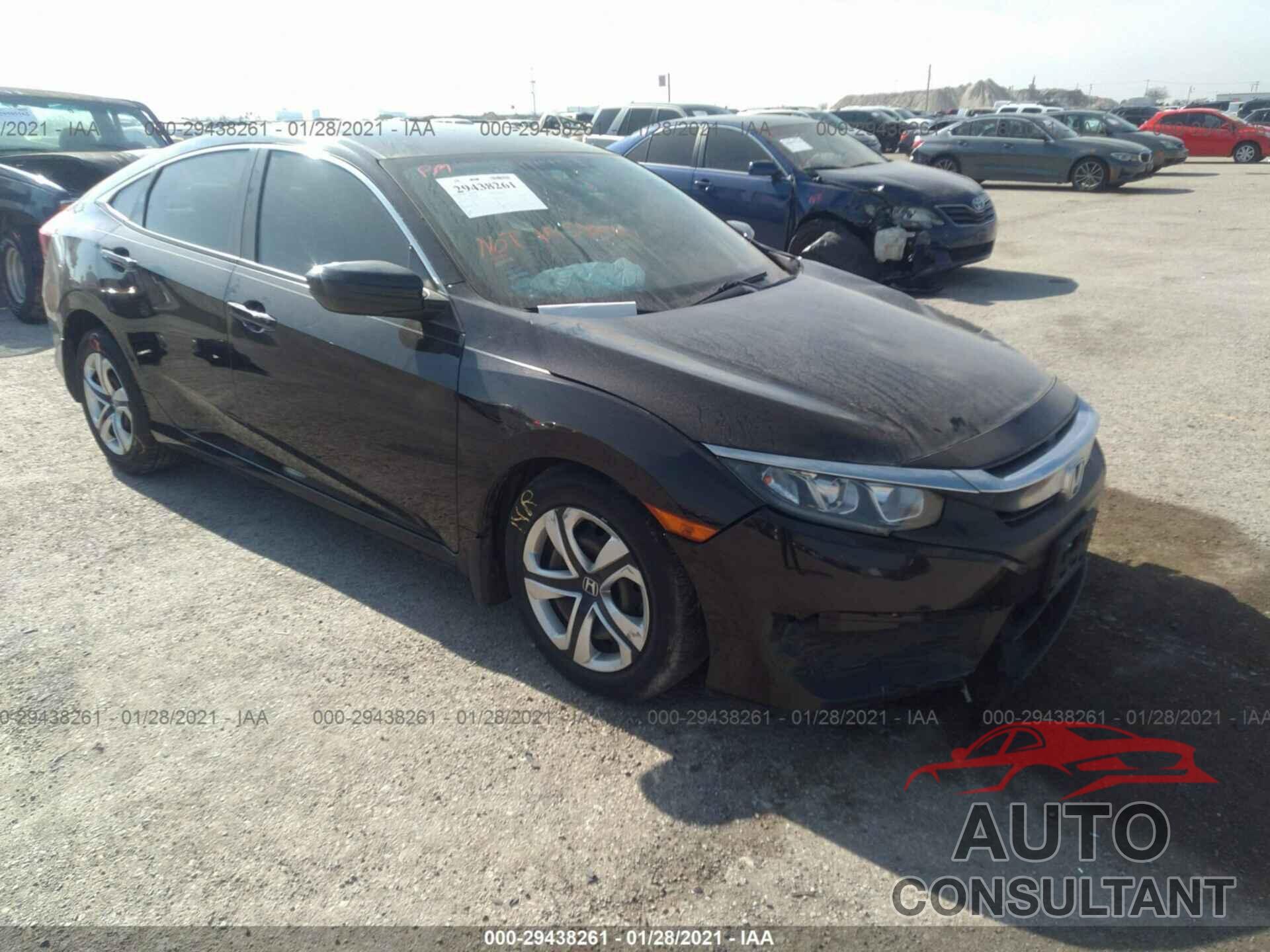 HONDA CIVIC SEDAN 2016 - 19XFC2F53GE048352