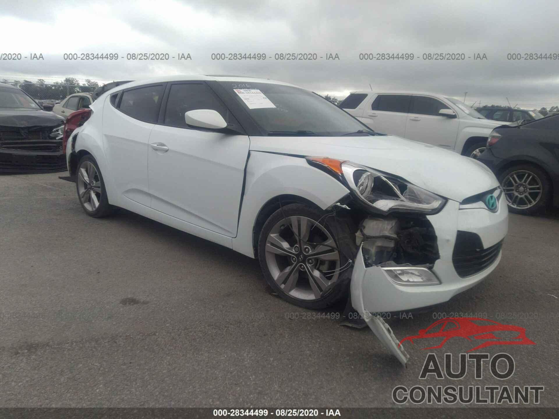 HYUNDAI VELOSTER 2016 - KMHTC6AD9GU280041