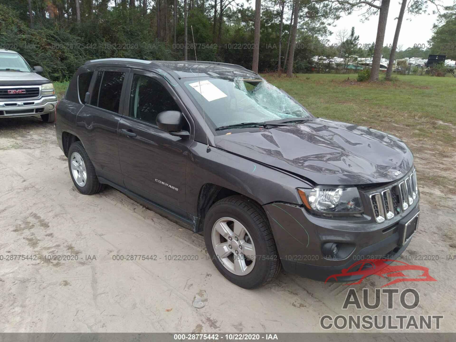 JEEP COMPASS 2017 - 1C4NJCBA8HD166460