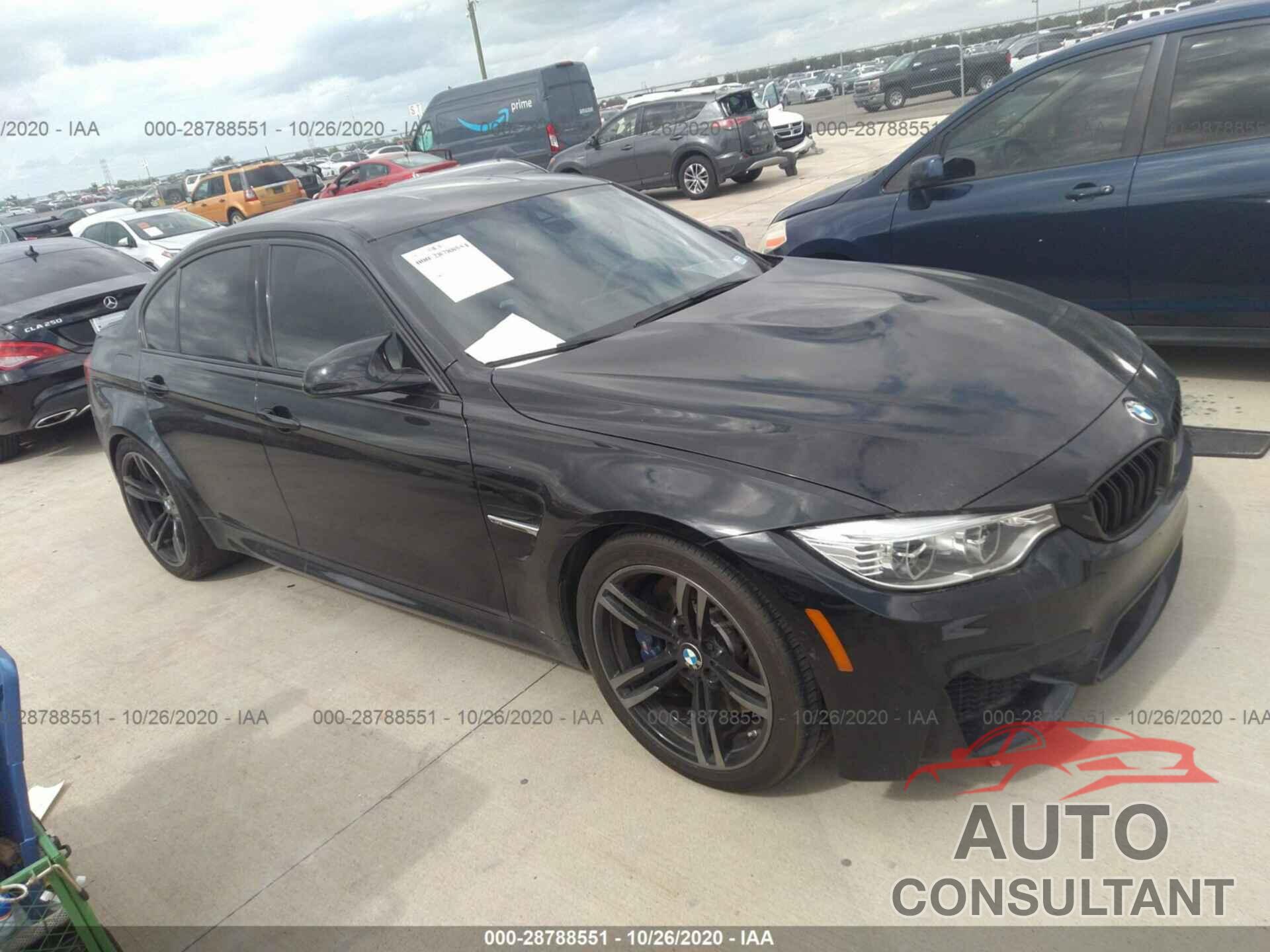 BMW M3 2017 - WBS8M9C56H5G42302