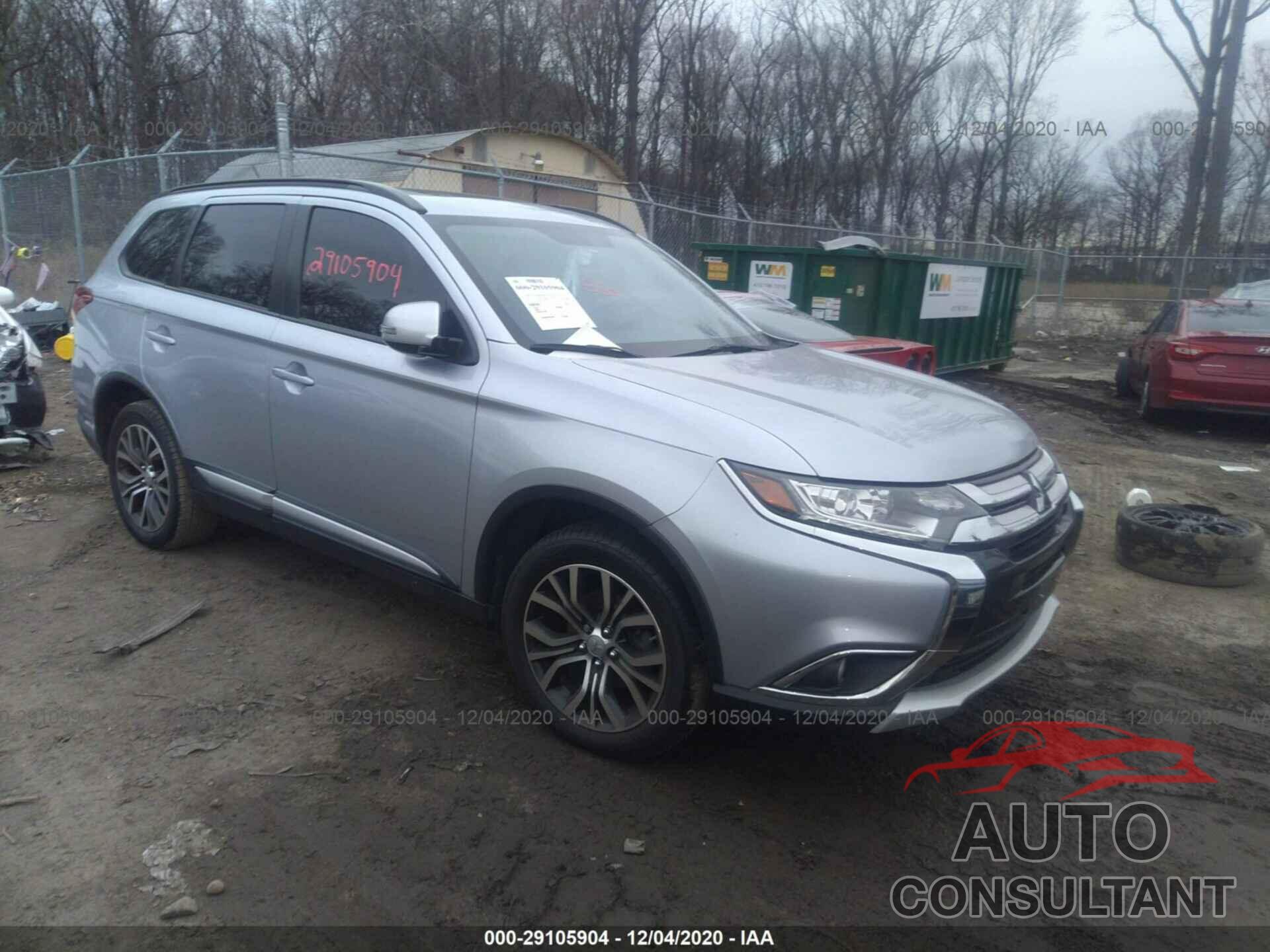 MITSUBISHI OUTLANDER 2016 - JA4AZ3A38GZ018220