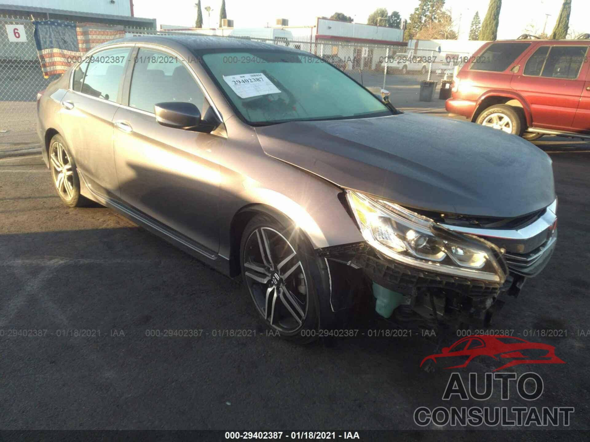 HONDA ACCORD SEDAN 2017 - 1HGCR2F51HA026101