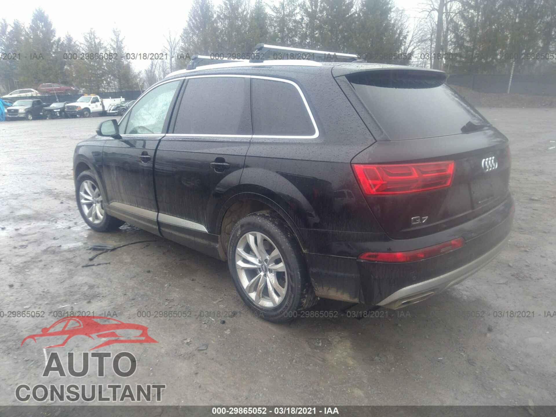 AUDI Q7 2018 - WA1AHAF7XJD007761