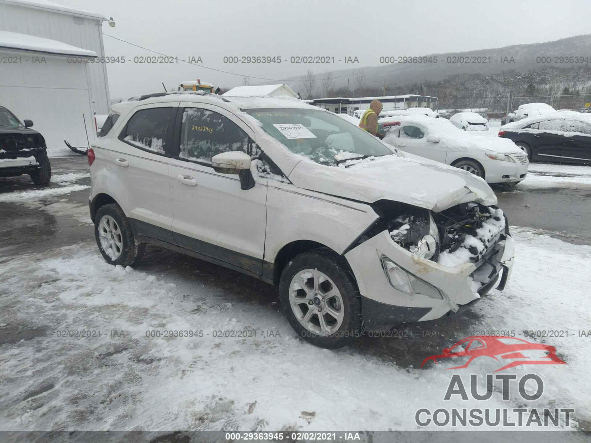 FORD ECOSPORT 2019 - MAJ6S3GL4KC280602