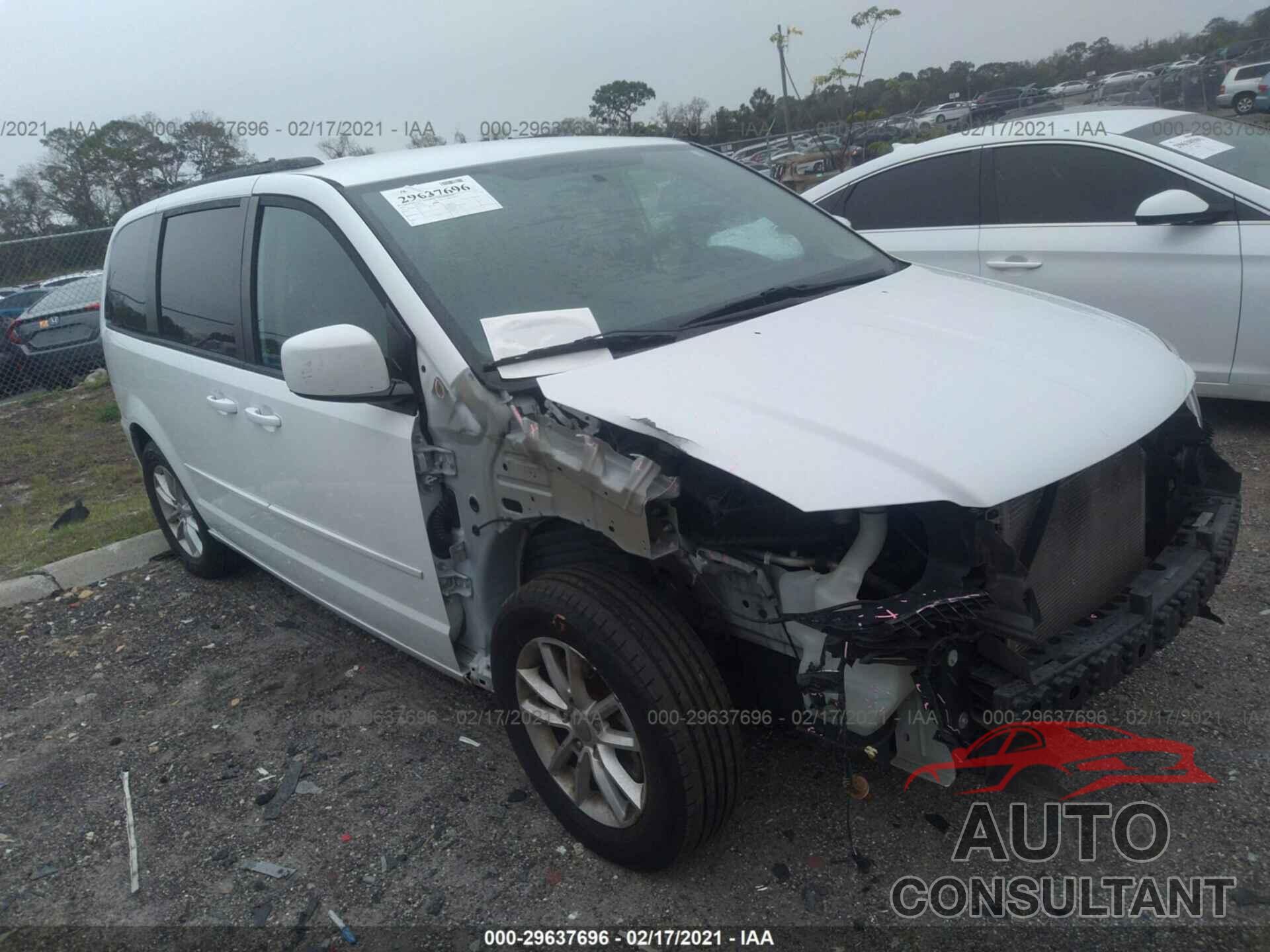 DODGE GRAND CARAVAN 2016 - 2C4RDGCG1GR250053