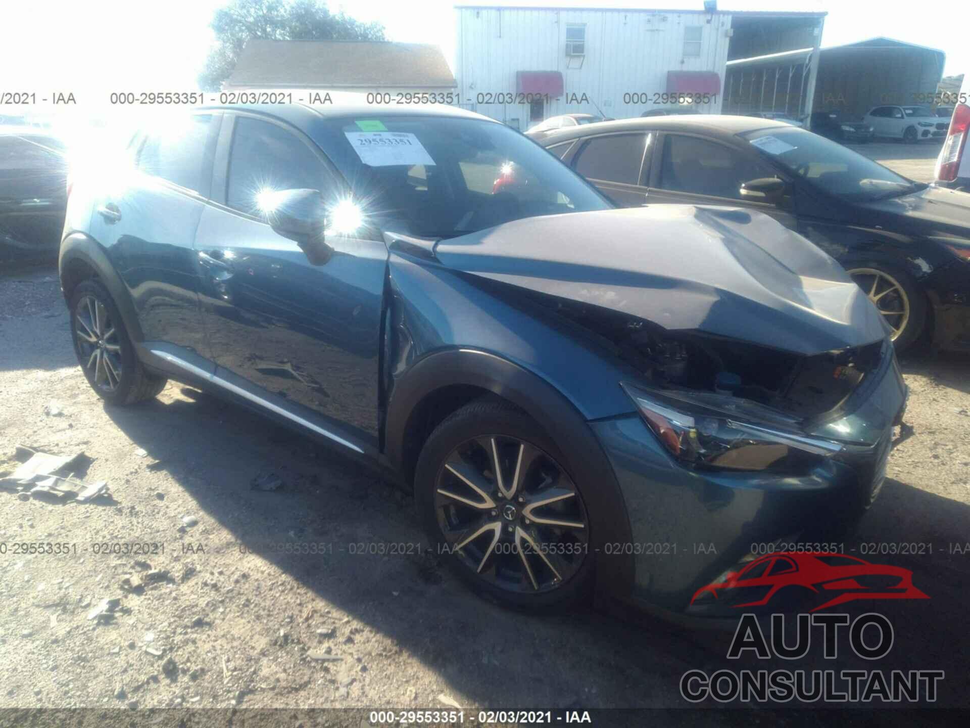 MAZDA CX-3 2018 - JM1DKDD79J0320543