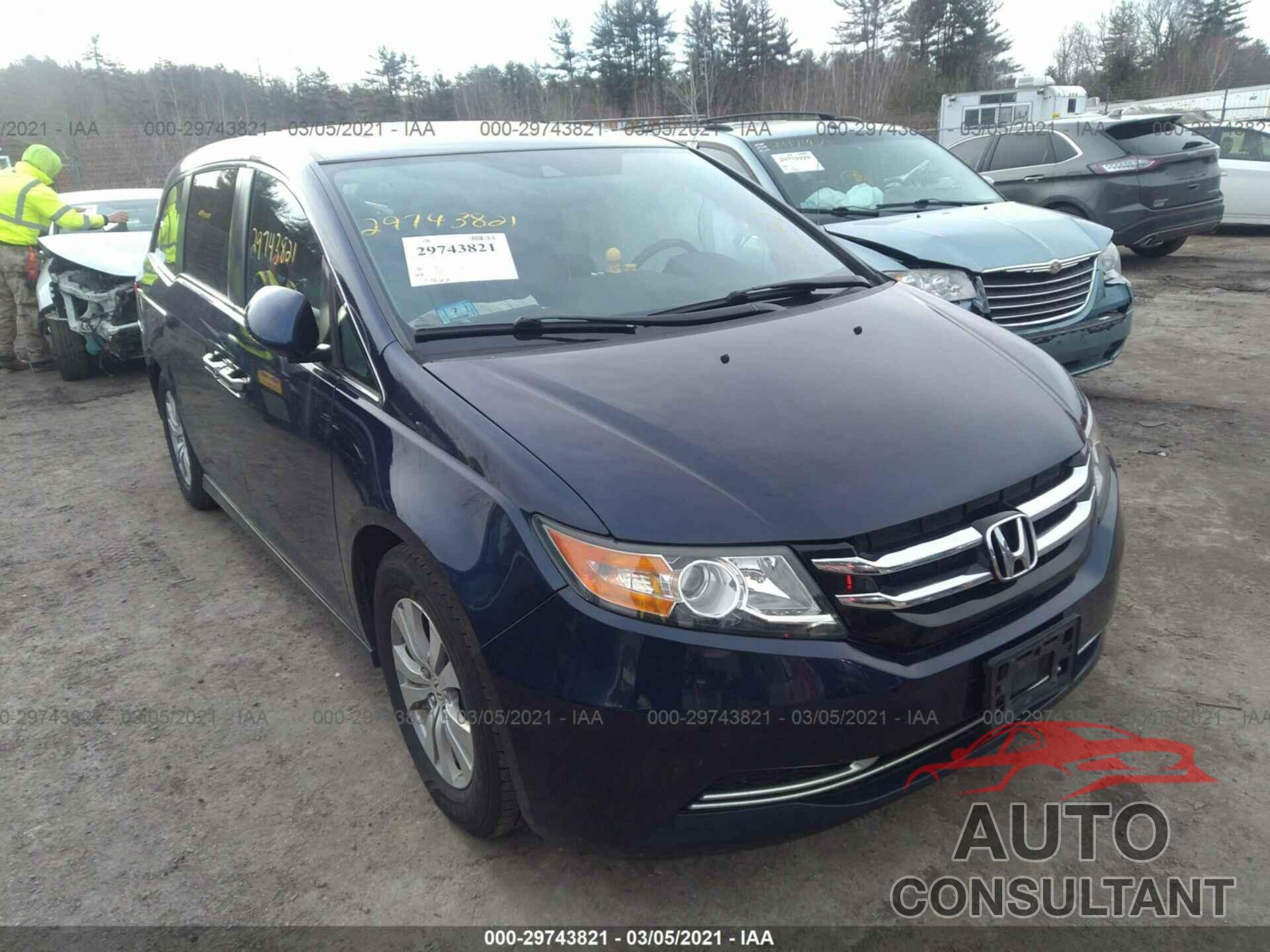 HONDA ODYSSEY 2016 - 5FNRL5H61GB081316