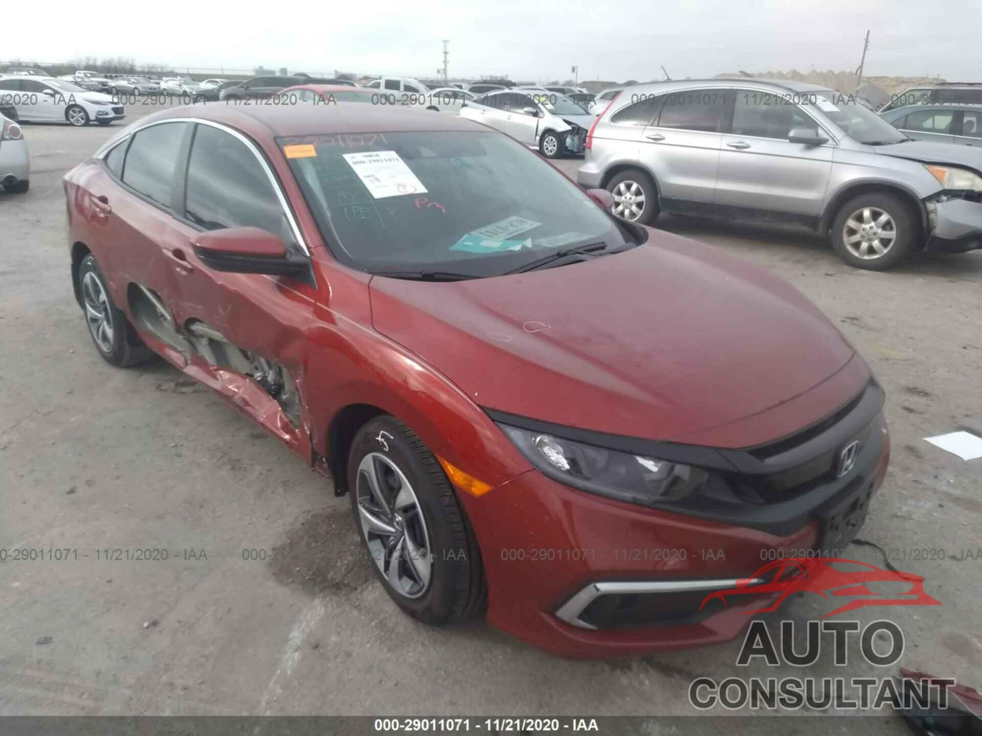 HONDA CIVIC SEDAN 2019 - 19XFC2F63KE031729