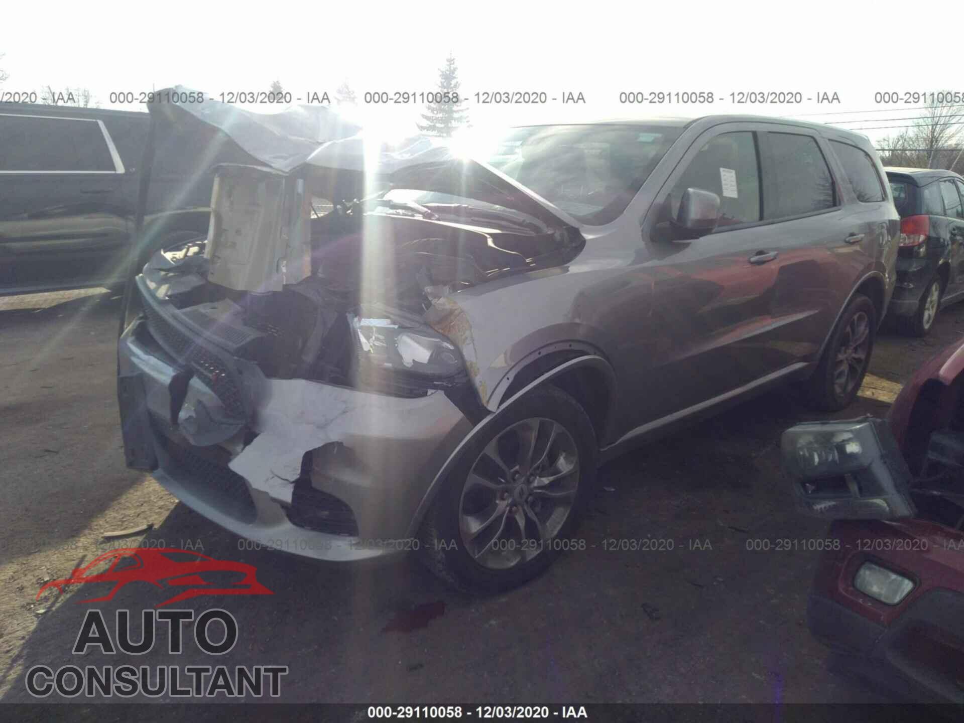 DODGE DURANGO 2019 - 1C4RDJDG1KC744247