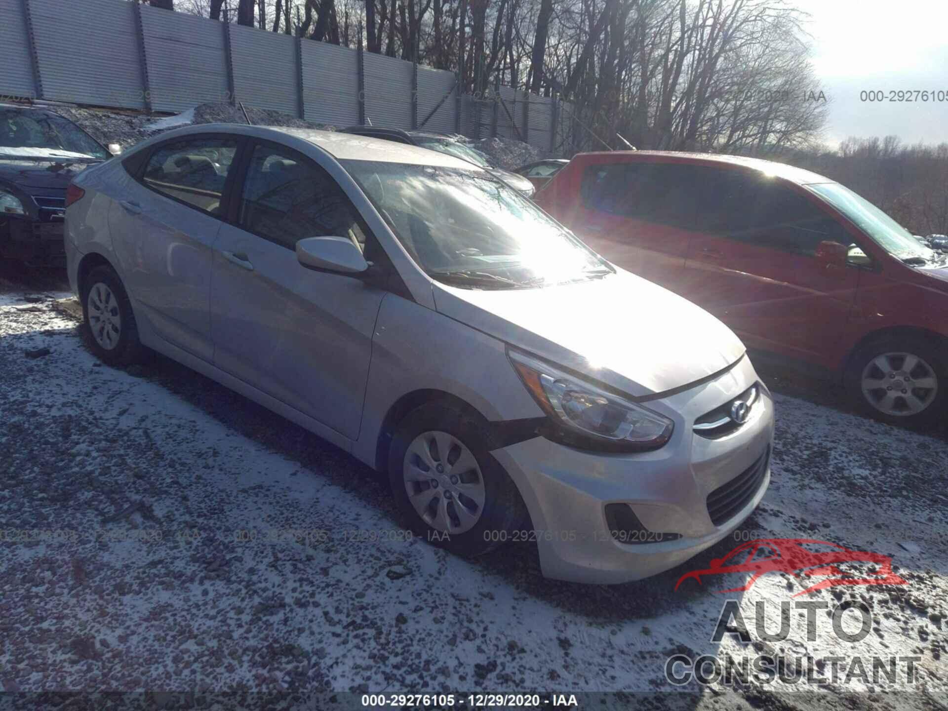 HYUNDAI ACCENT 2017 - KMHCT4AE5HU281847
