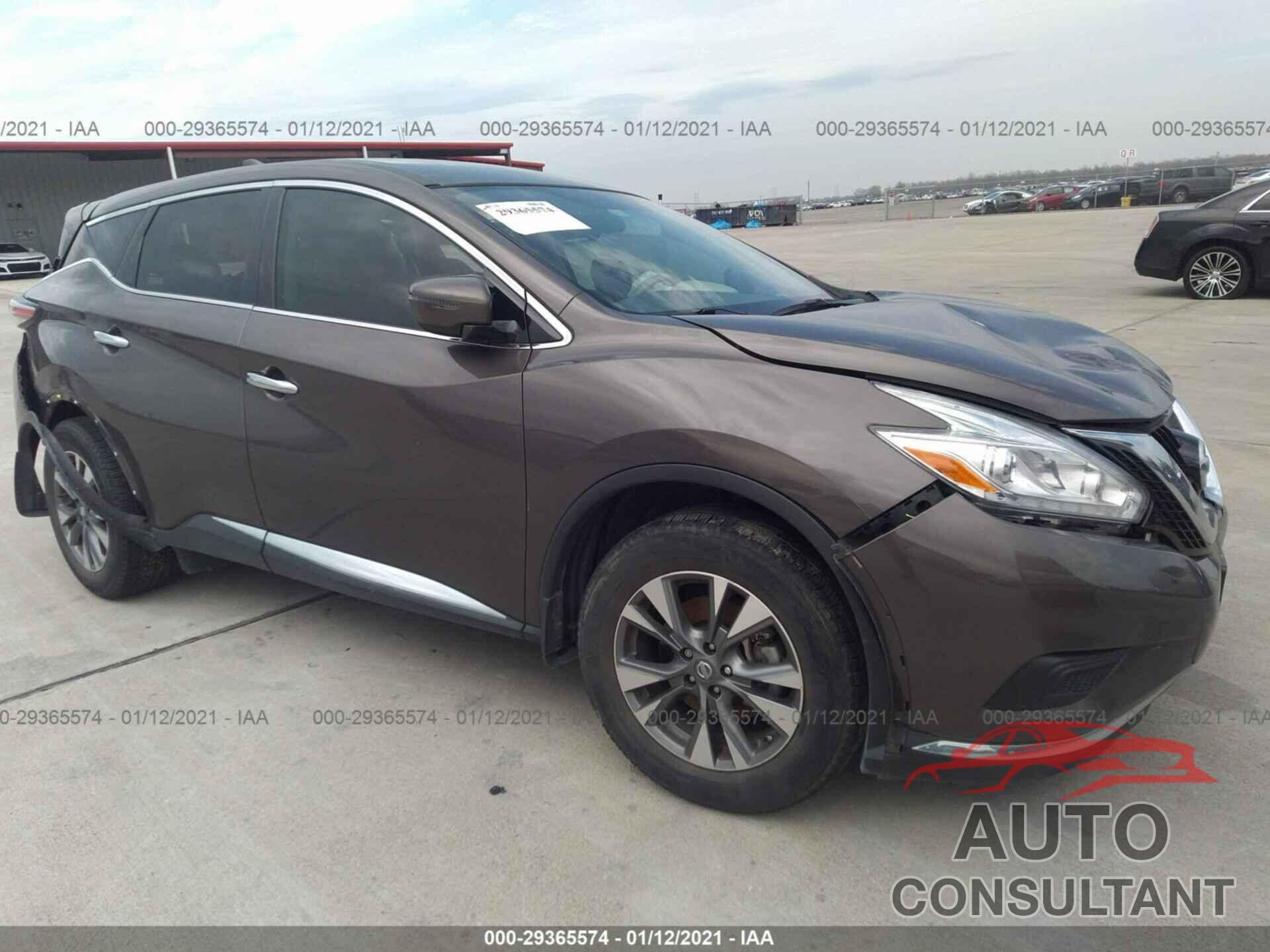 NISSAN MURANO 2016 - 5N1AZ2MG4GN159559