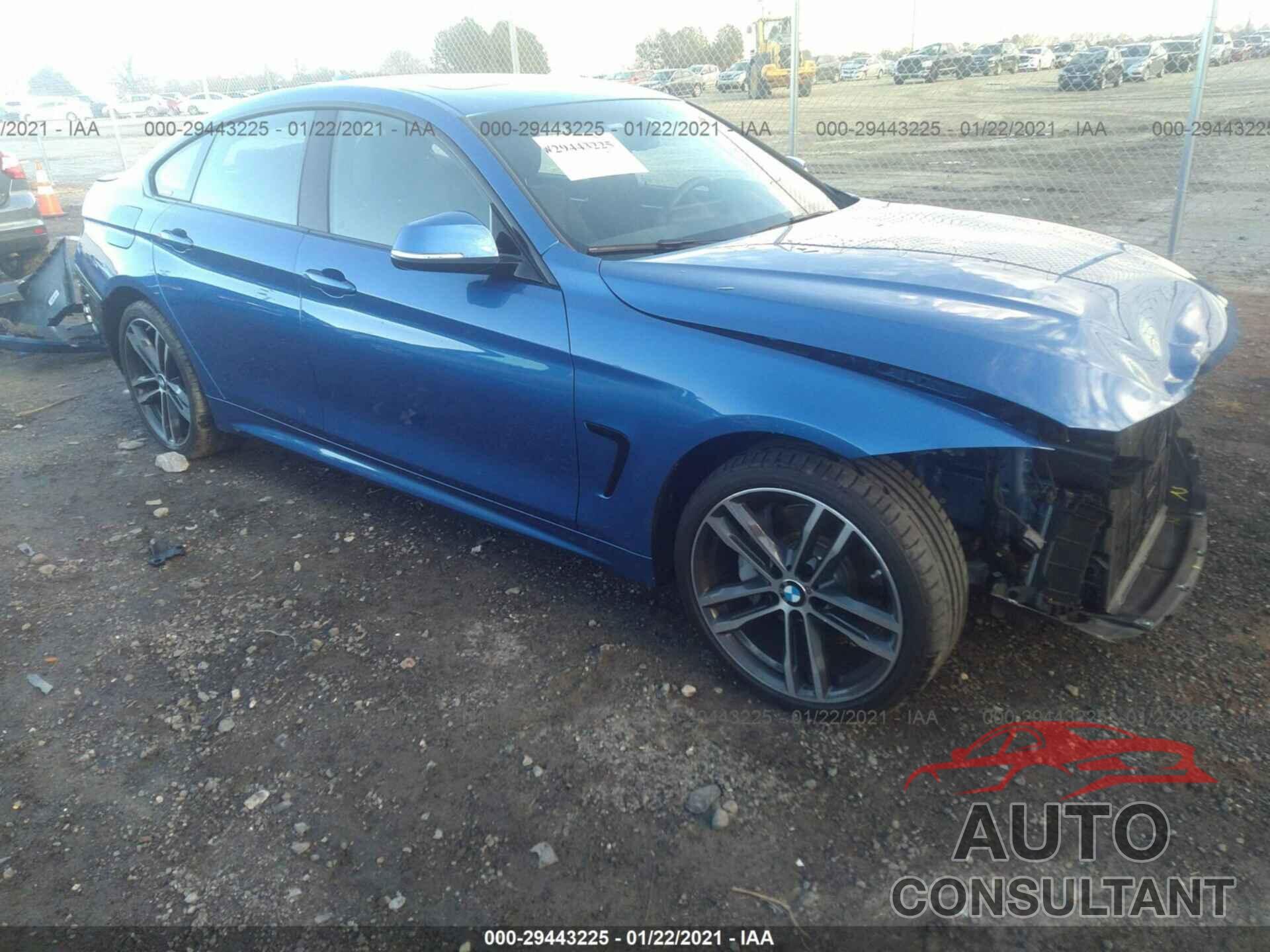 BMW 4 SERIES 2019 - WBA4J7C54KBM76089