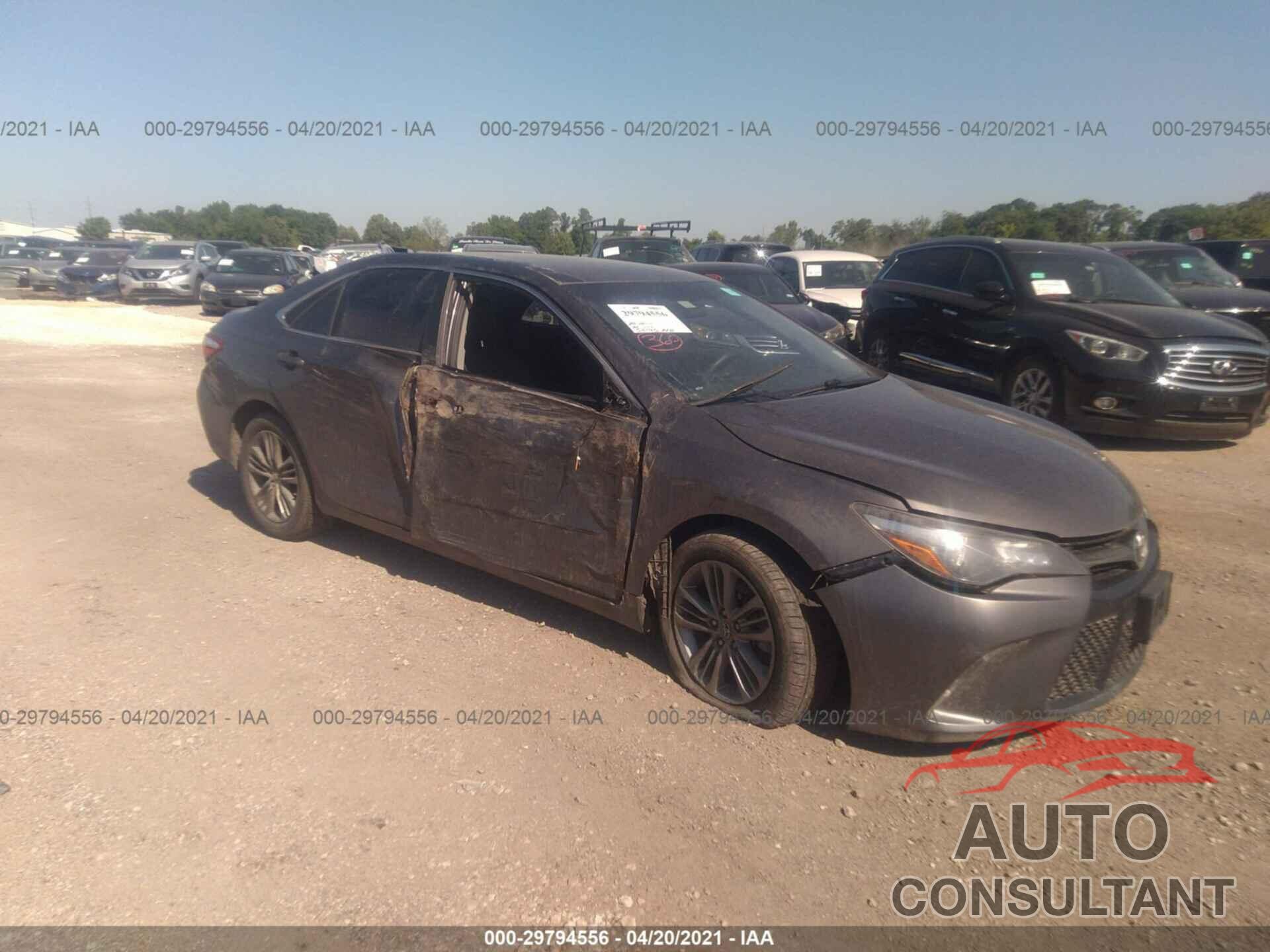 TOYOTA CAMRY 2017 - 4T1BF1FK1HU433459