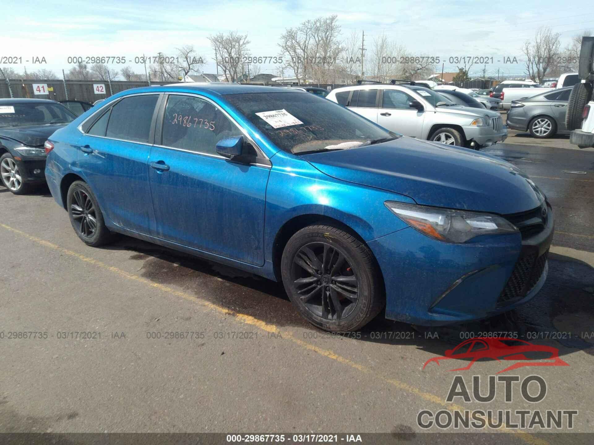 TOYOTA CAMRY 2017 - 4T1BF1FK6HU797179