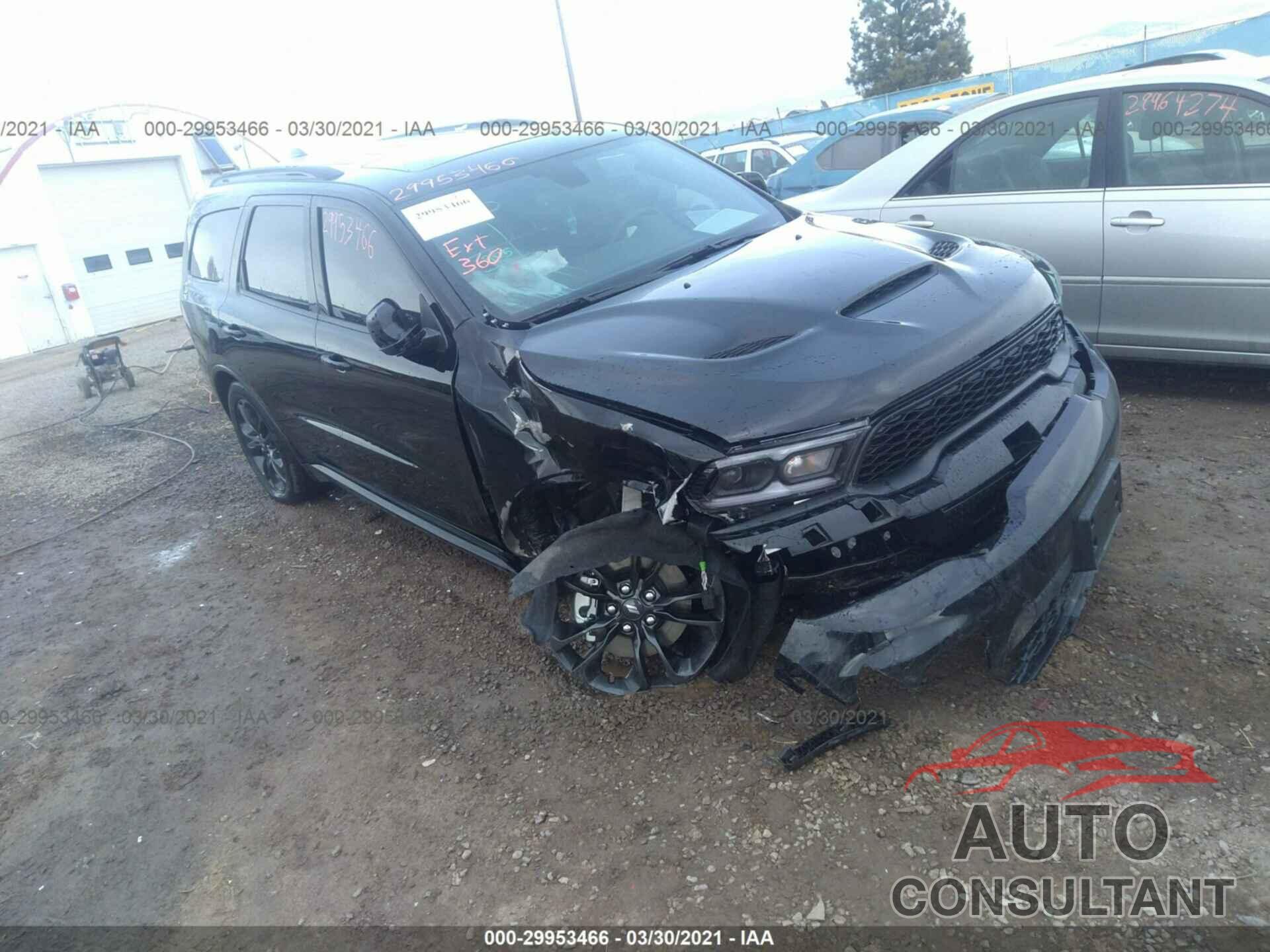 DODGE DURANGO 2021 - 1C4RDJDG8MC523280