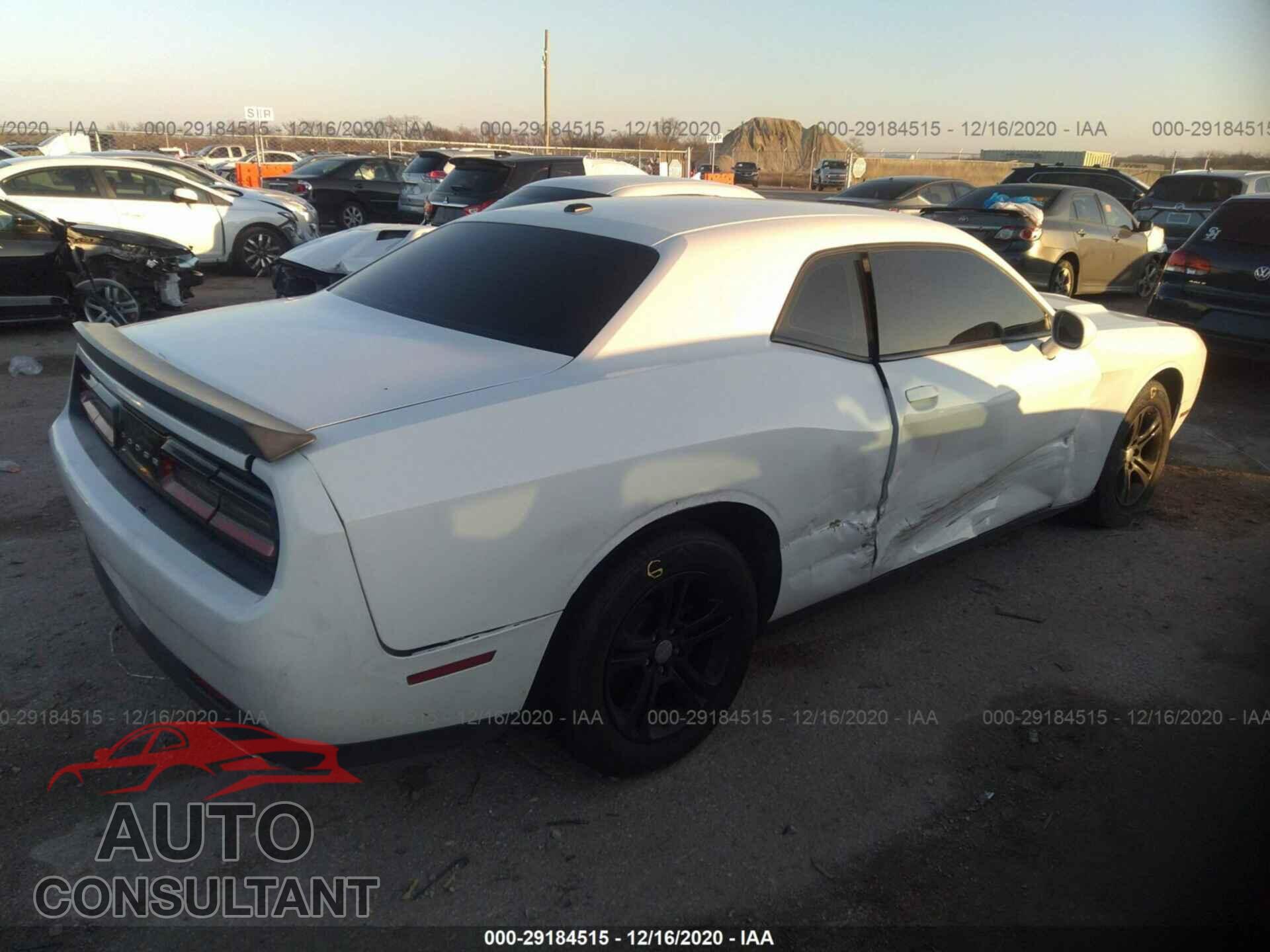 DODGE CHALLENGER 2016 - 2C3CDZAG1GH145396