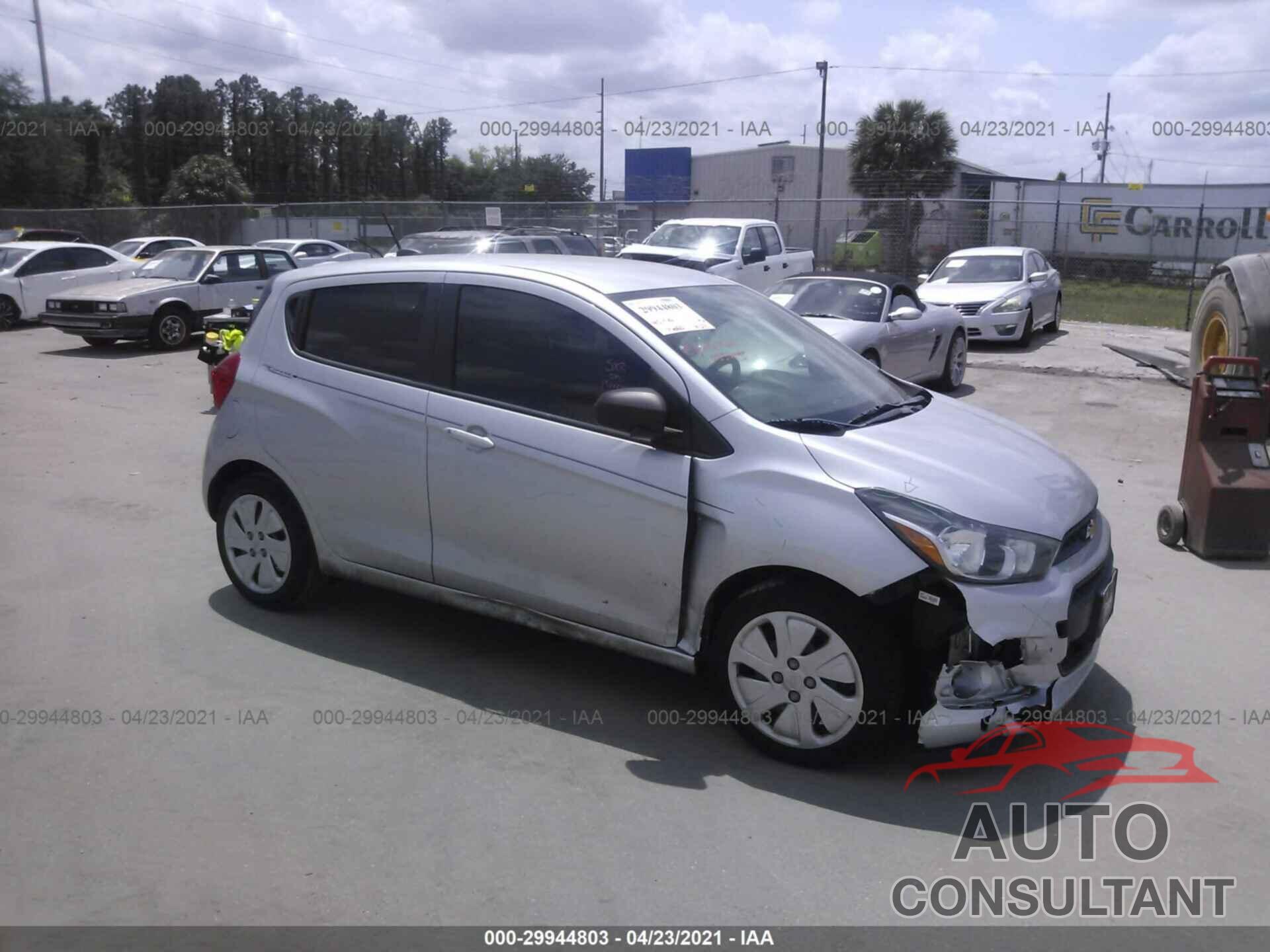 CHEVROLET SPARK 2016 - KL8CB6SA2GC574892