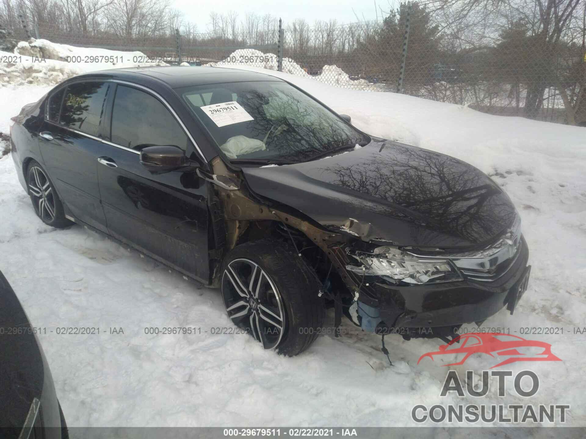 HONDA ACCORD SEDAN 2016 - 1HGCR3F96GA018583