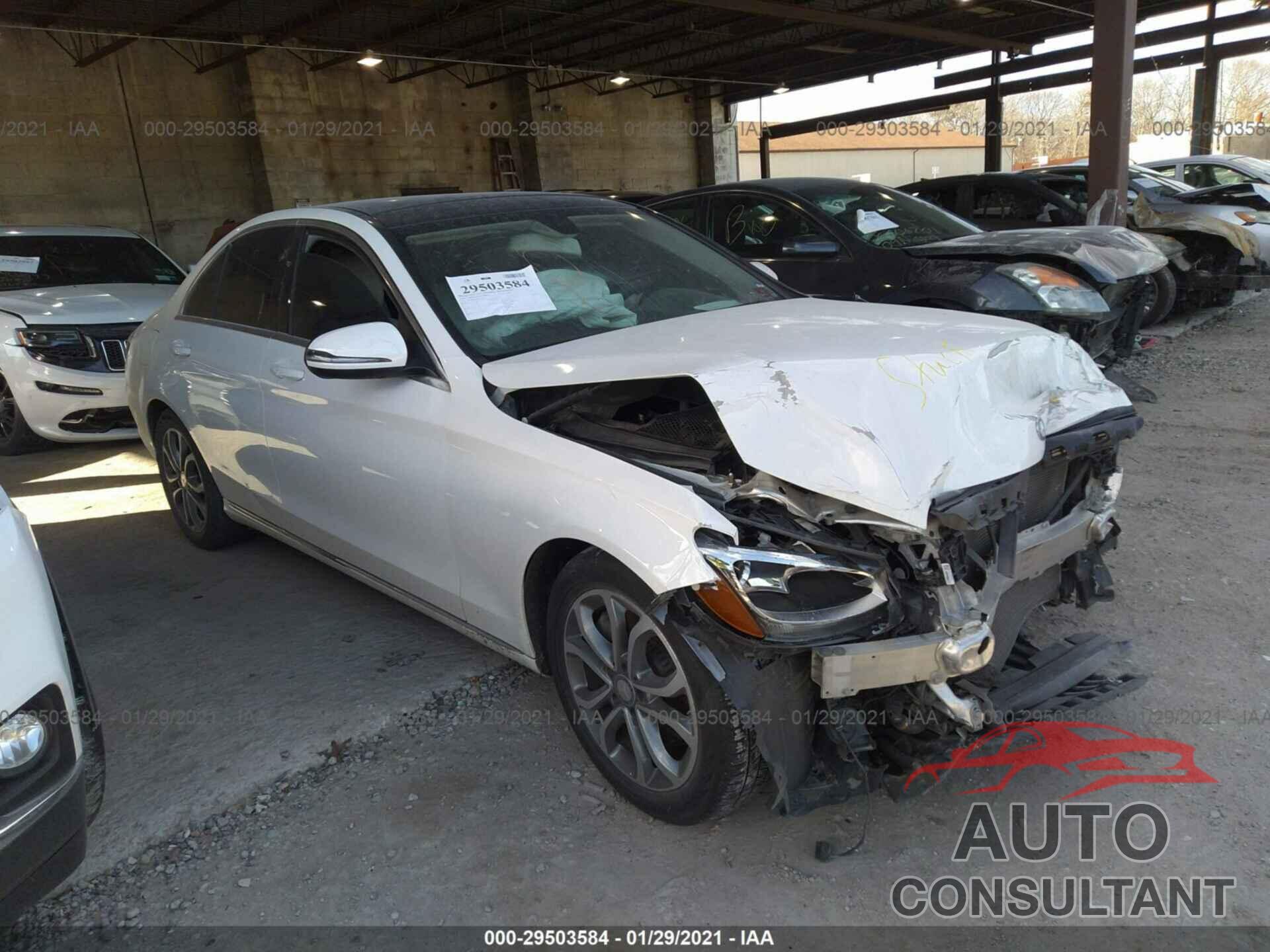 MERCEDES-BENZ C-CLASS 2016 - 55SWF4JB6GU163066