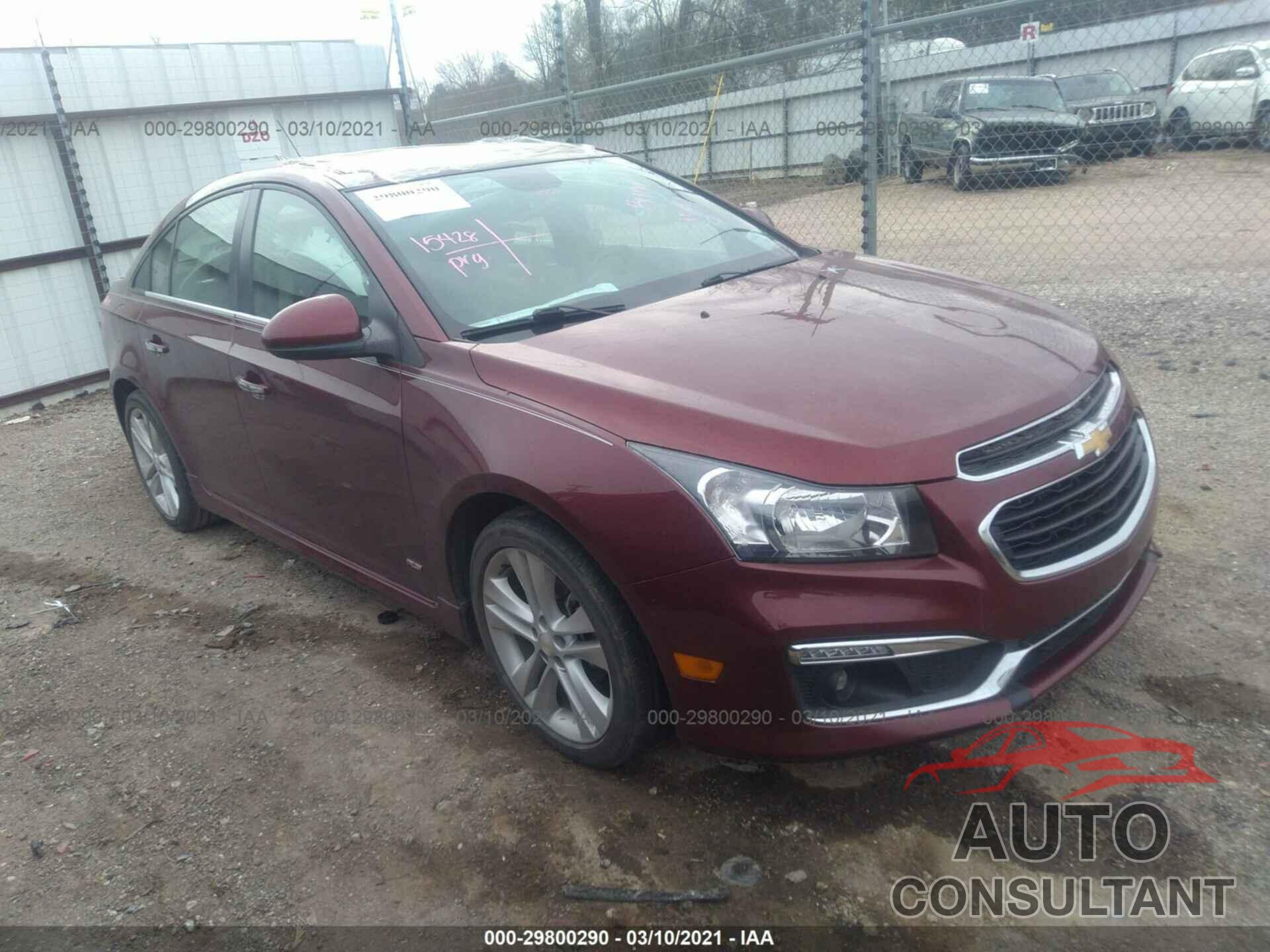 CHEVROLET CRUZE LIMITED 2016 - 1G1PG5SB5G7126581