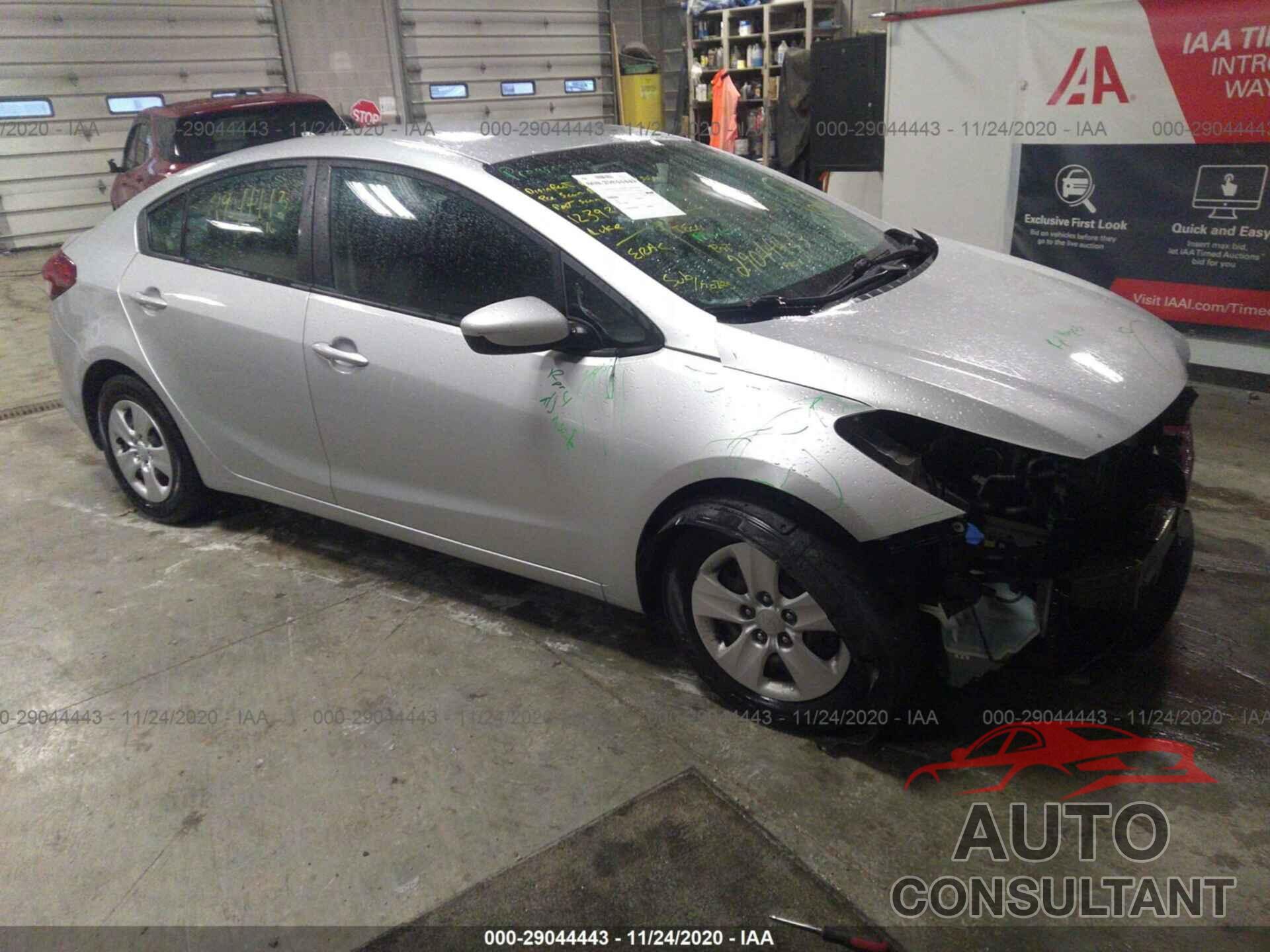 KIA FORTE 2017 - 3KPFK4A74HE027065