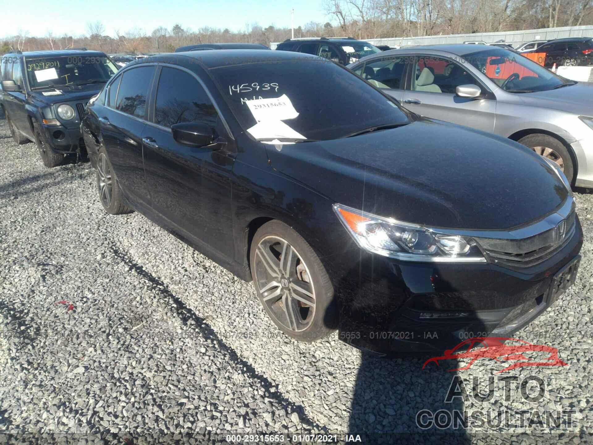 HONDA ACCORD SEDAN 2017 - 1HGCR2F59HA215532