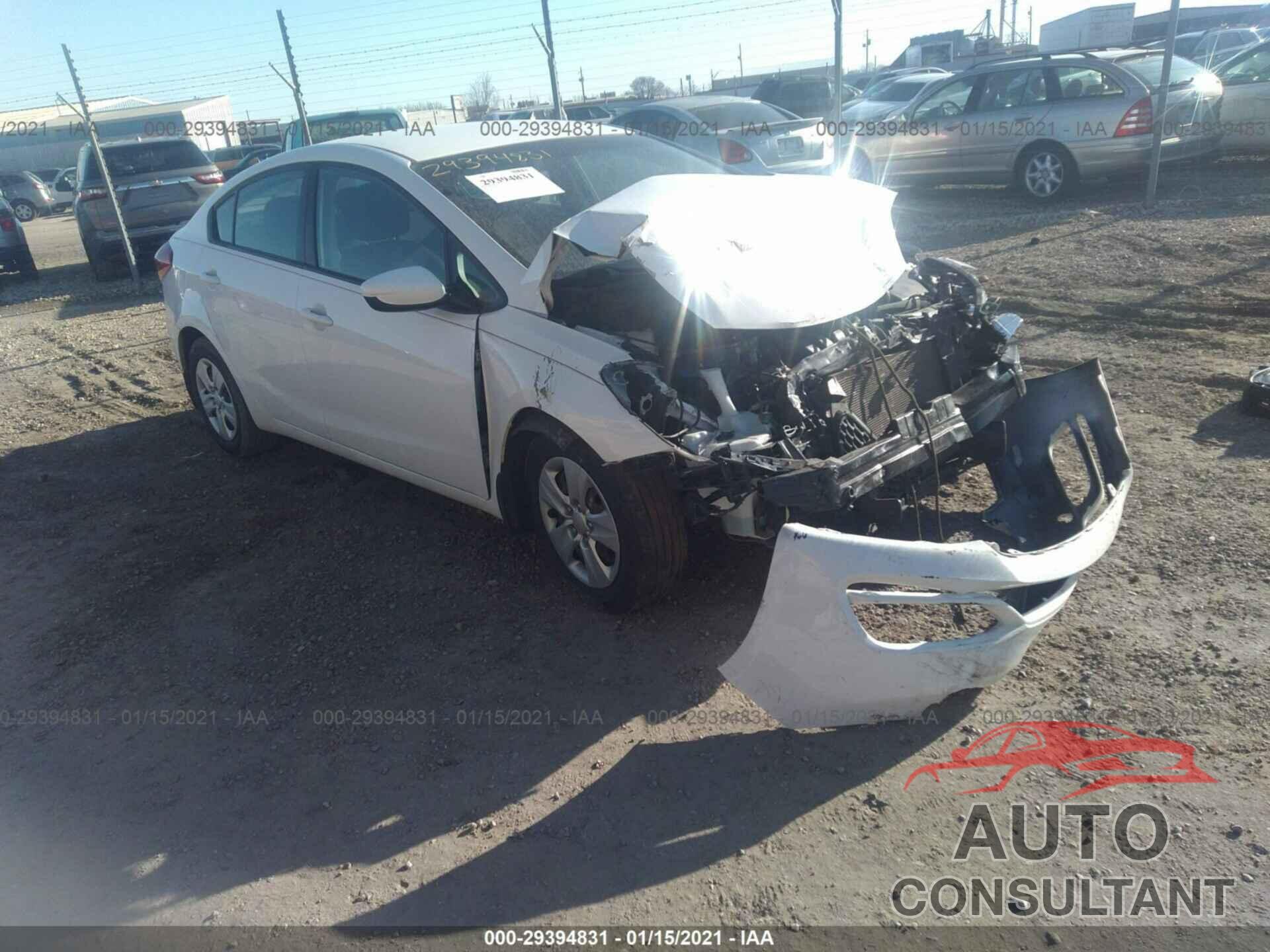 KIA FORTE 2016 - KNAFK4A67G5602726