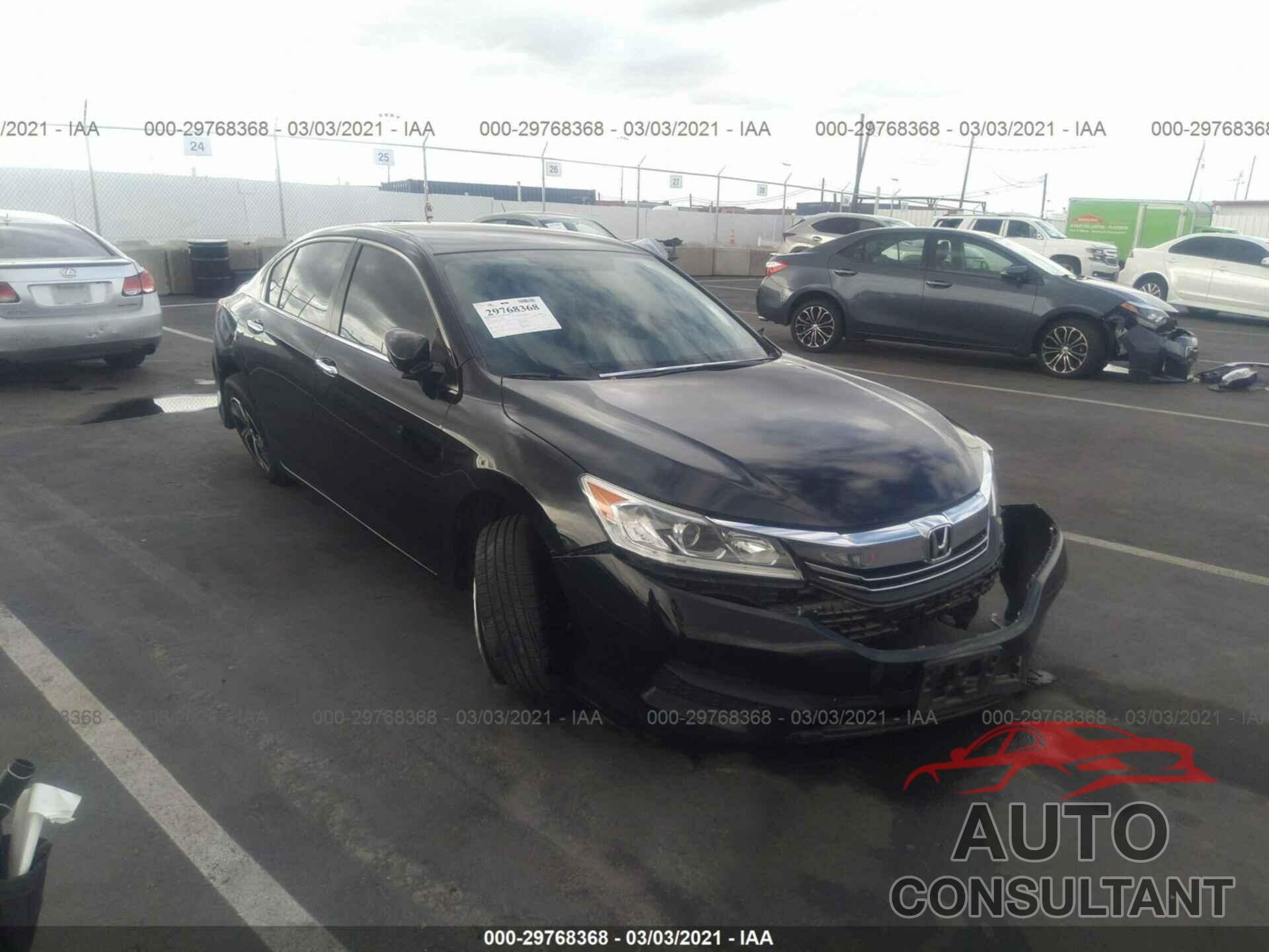 HONDA ACCORD SEDAN 2017 - 1HGCR2F37HA099925