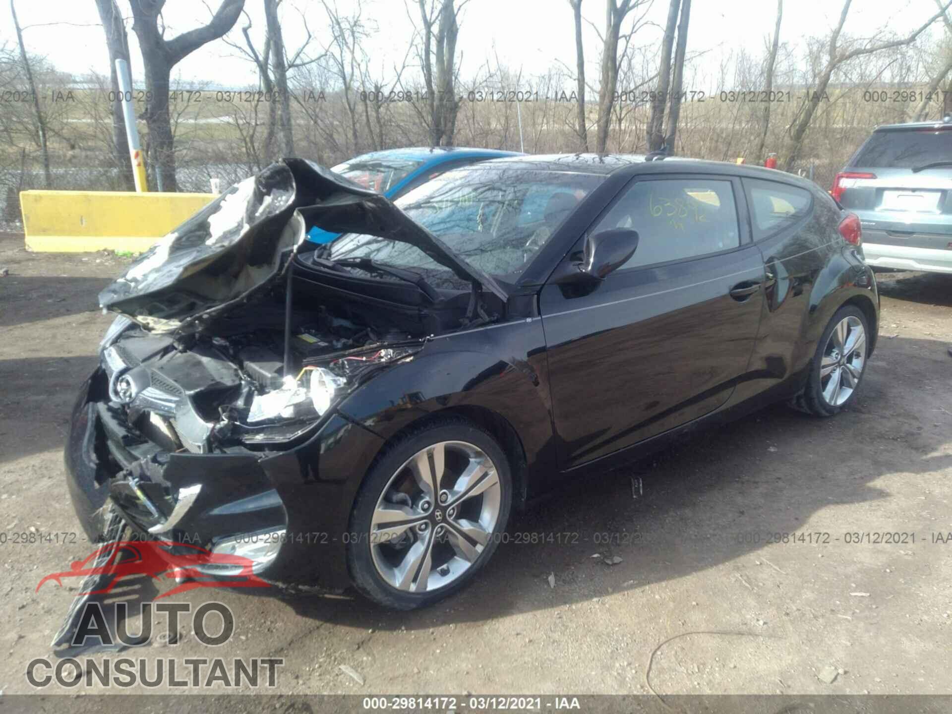 HYUNDAI VELOSTER 2016 - KMHTC6AD7GU294052