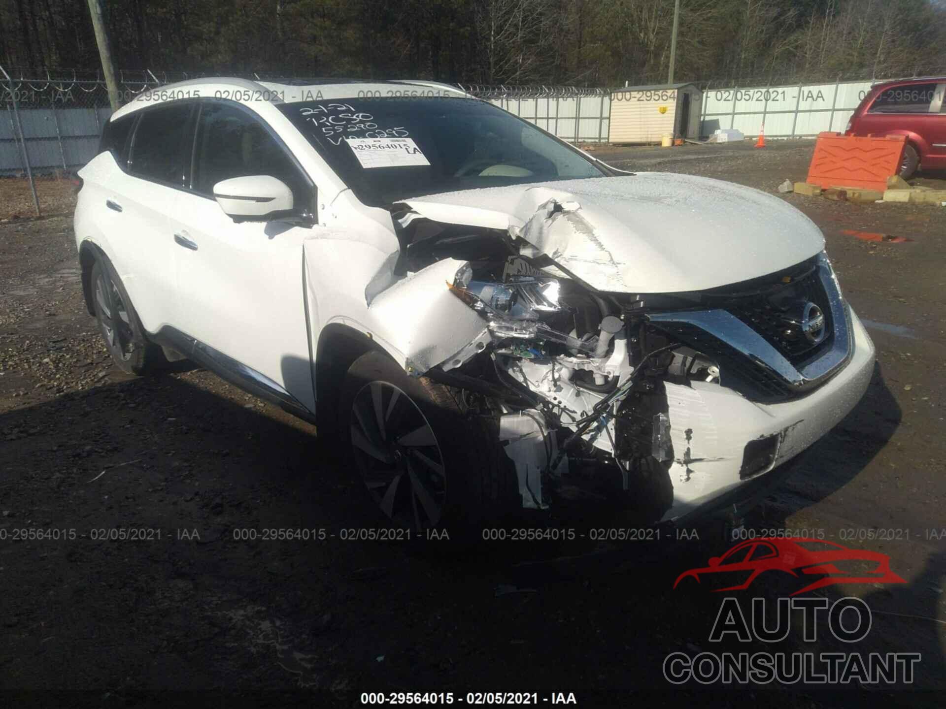 NISSAN MURANO 2018 - 5N1AZ2MG5JN110295