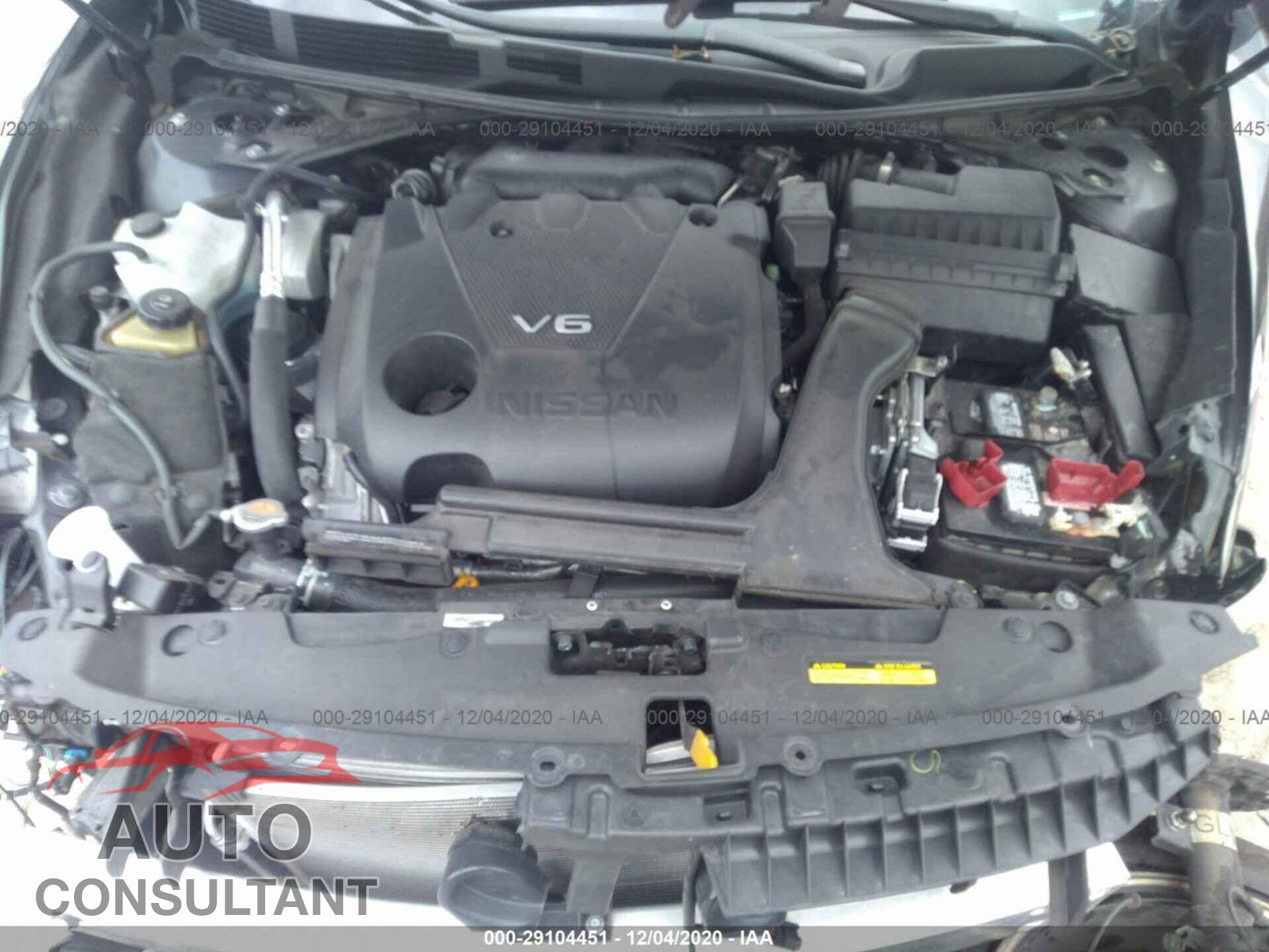NISSAN MAXIMA 2017 - 1N4AA6AP1HC455522
