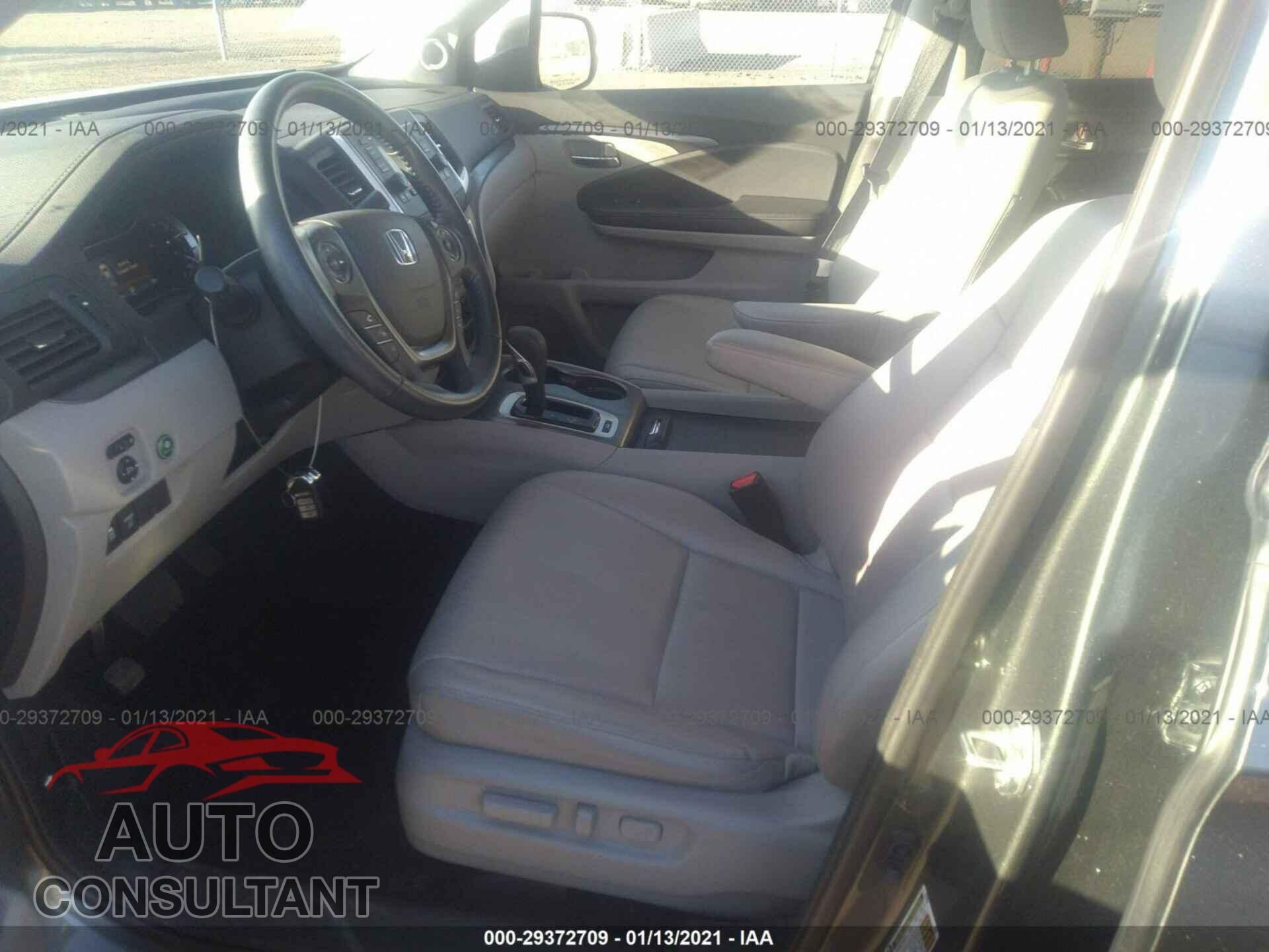 HONDA RIDGELINE 2017 - 5FPYK3F5XHB019533
