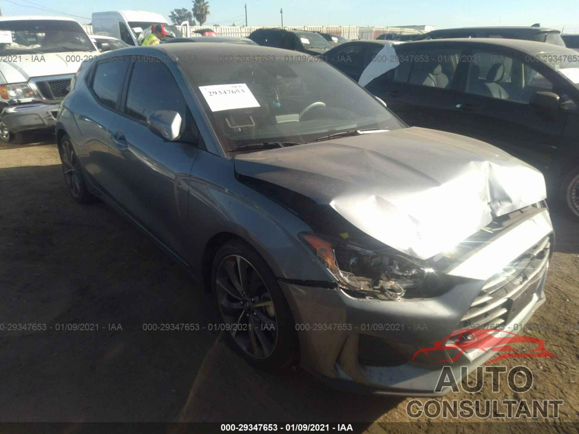 HYUNDAI VELOSTER 2019 - KMHTG6AF4KU004235