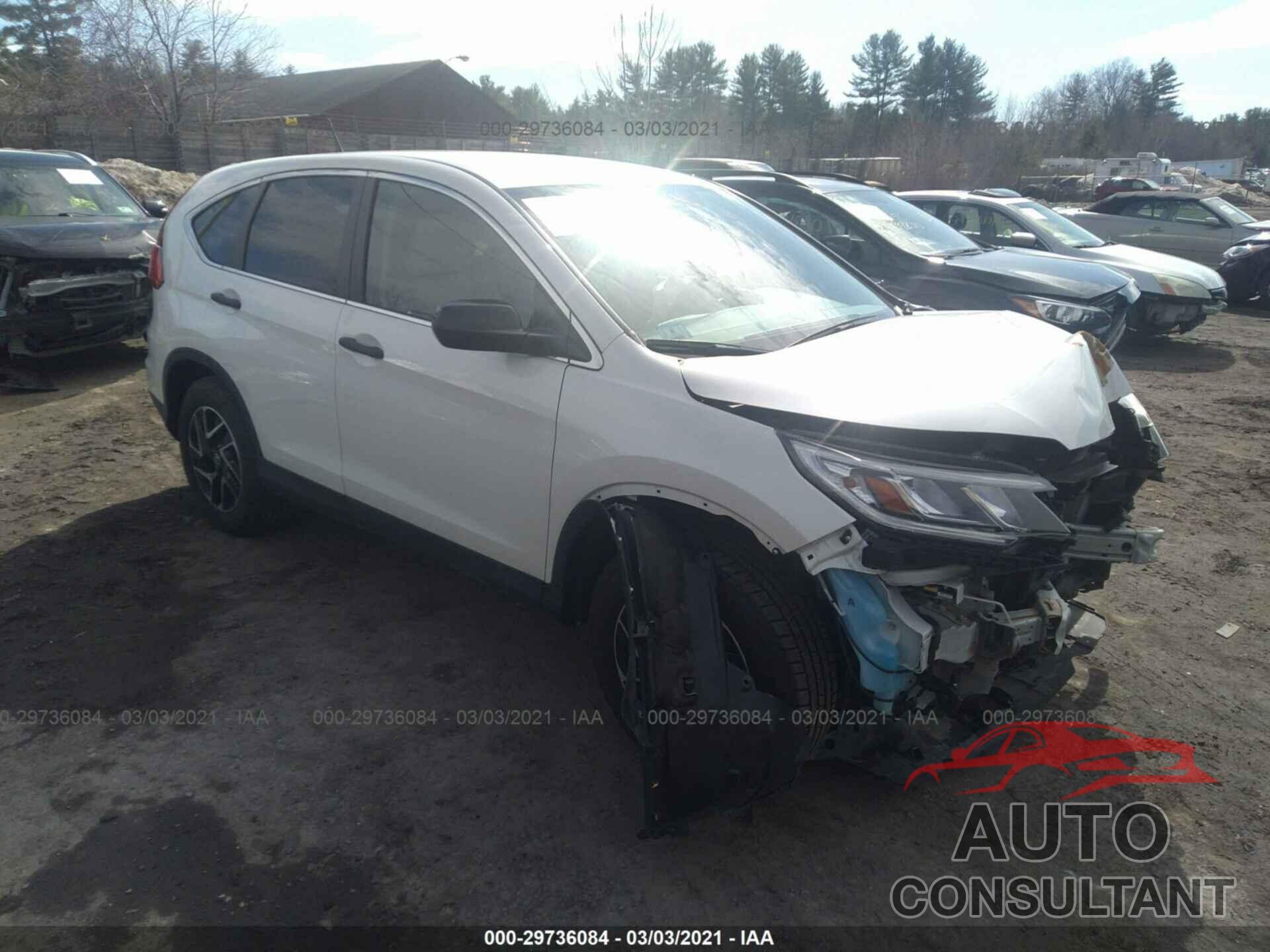 HONDA CR-V 2016 - 5J6RM4H46GL024509