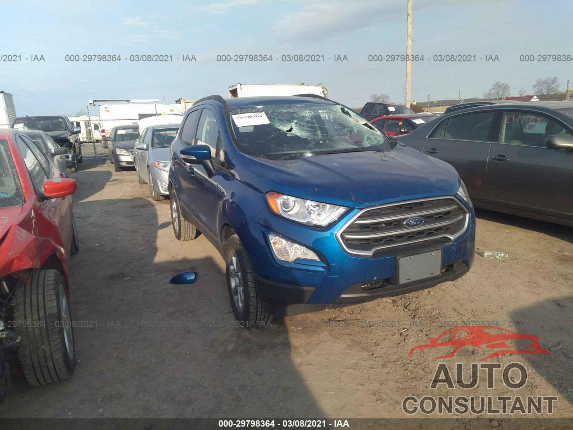 FORD ECOSPORT 2020 - MAJ6S3GL7LC331625