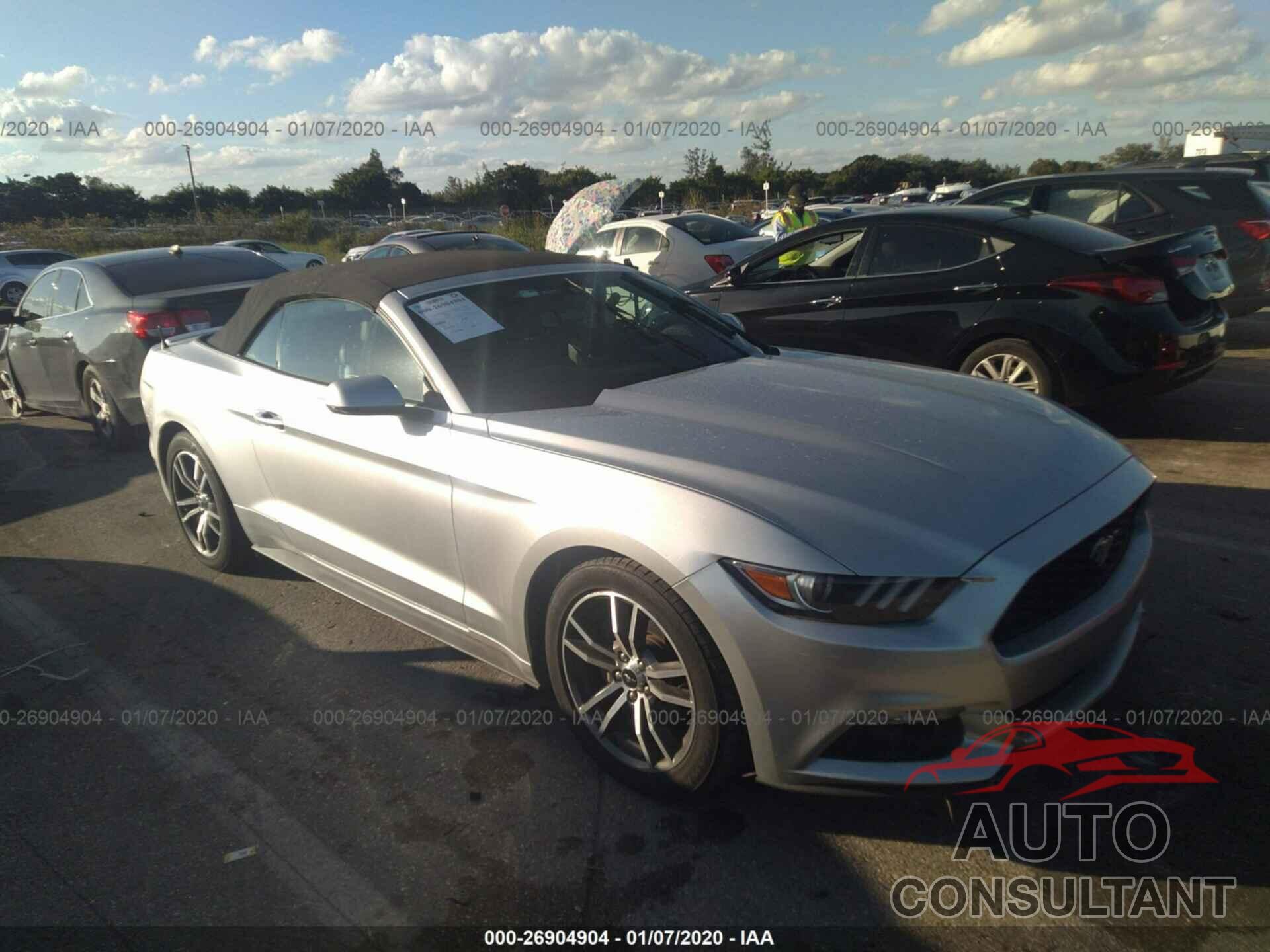 FORD MUSTANG 2017 - 1FATP8UHXH5295605