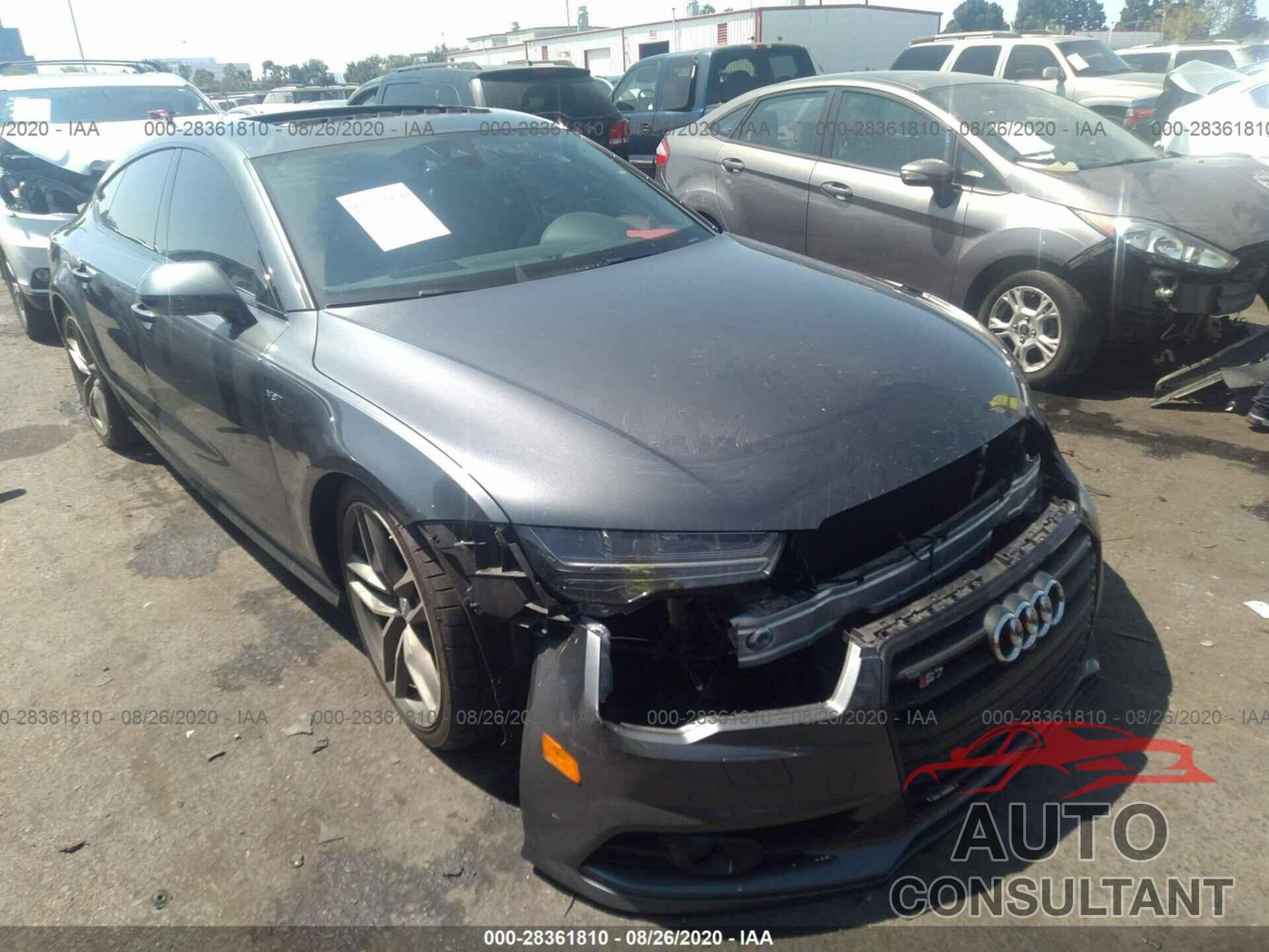 AUDI S7 2017 - WAUWFAFCXHN027363