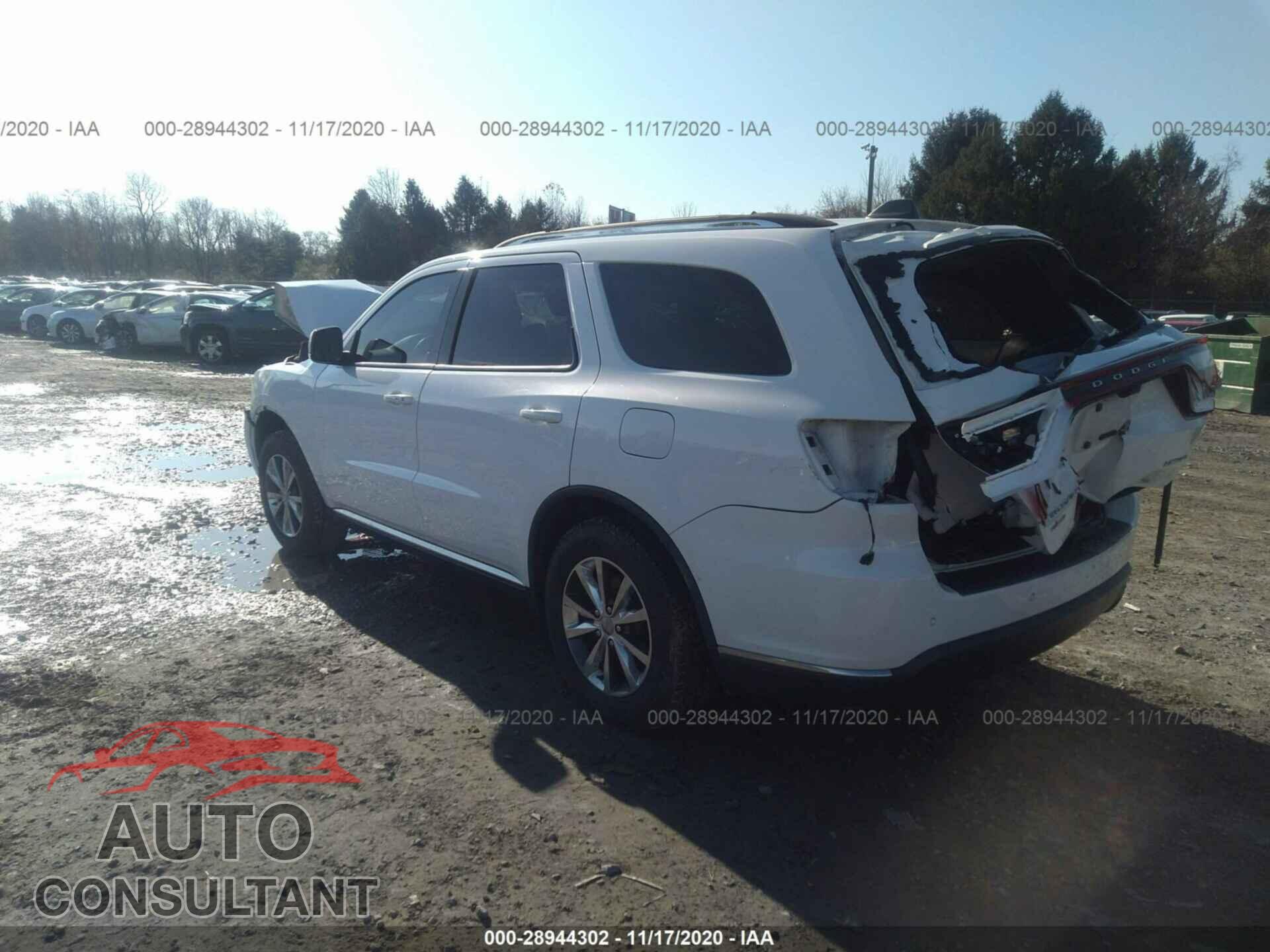 DODGE DURANGO 2016 - 1C4RDJDG7GC374848