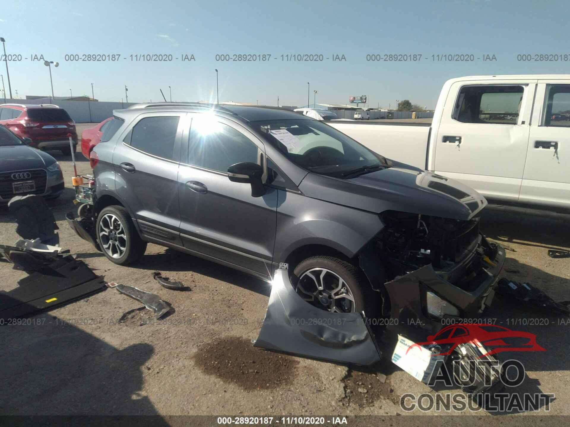 FORD ECOSPORT 2020 - MAJ6S3JL2LC324932