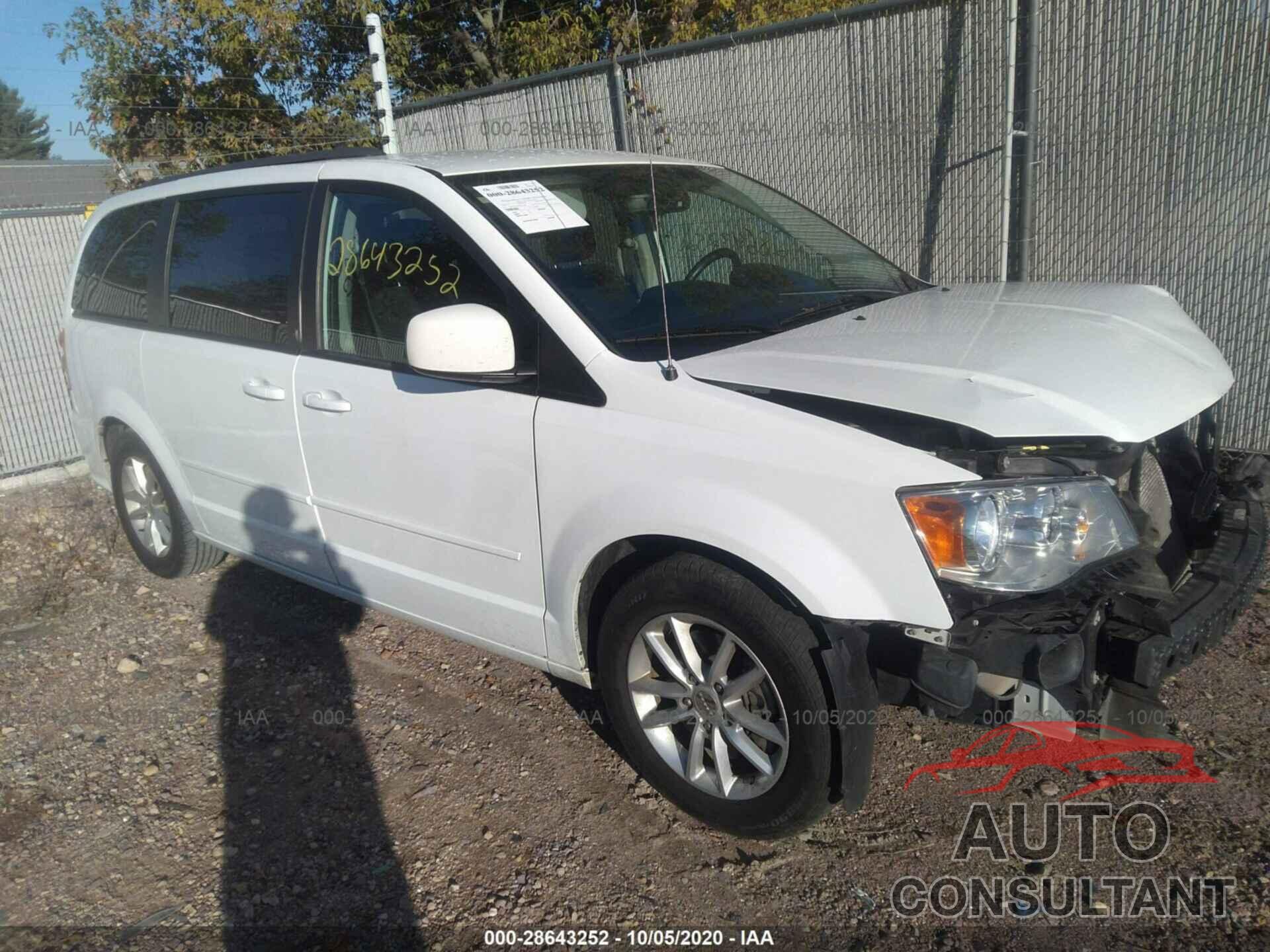 DODGE GRAND CARAVAN 2016 - 2C4RDGCG3GR374602
