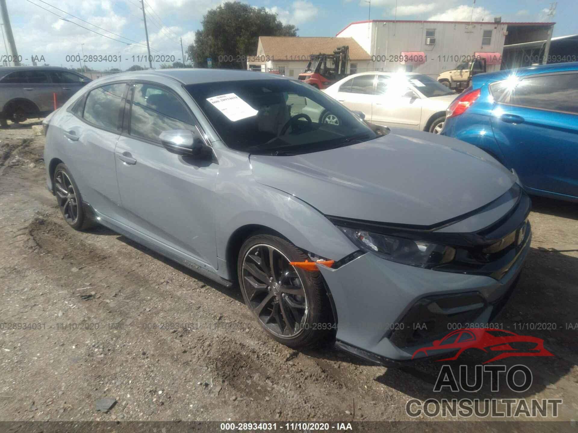 HONDA CIVIC HATCHBACK 2020 - SHHFK7H48LU217529