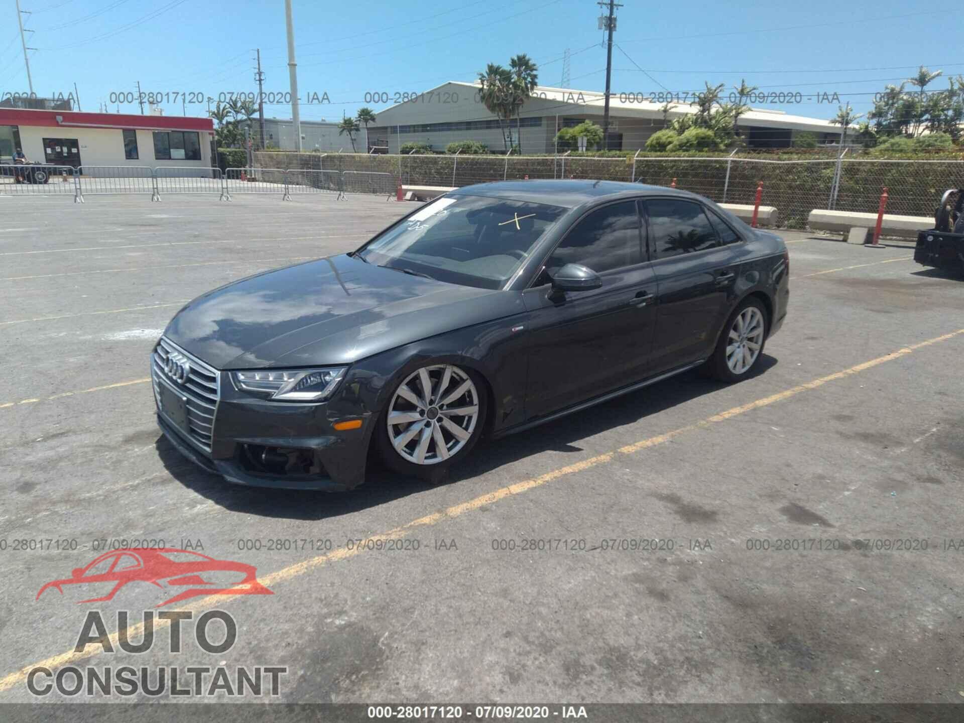 Audi A4 2018 - WAUKMAF43JA129565