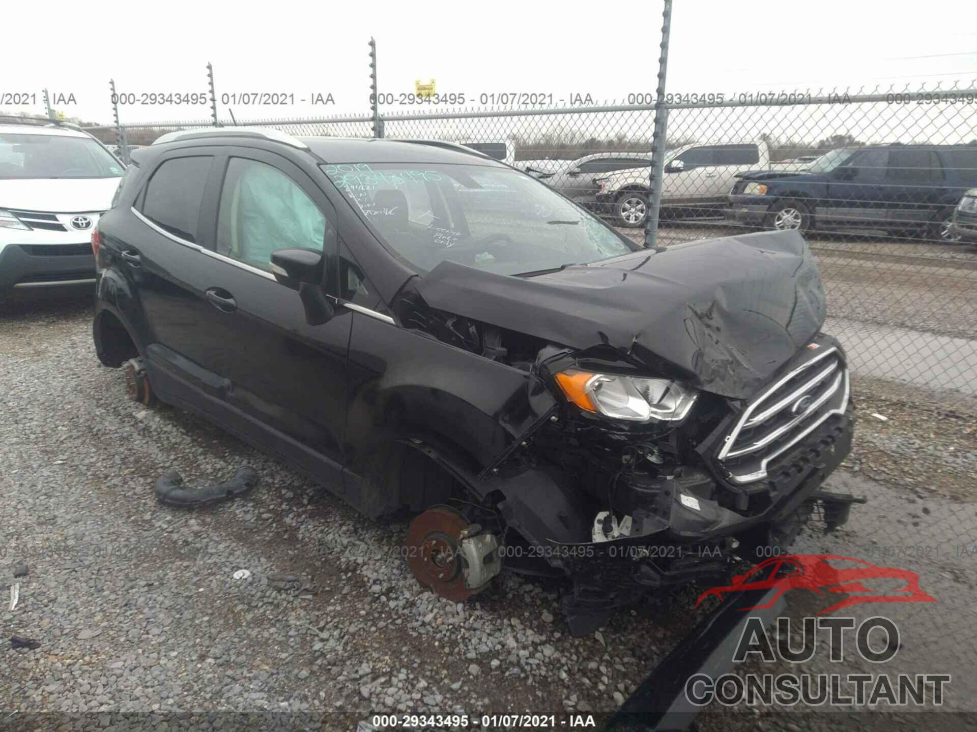 FORD ECOSPORT 2019 - MAJ3S2KE6KC295821