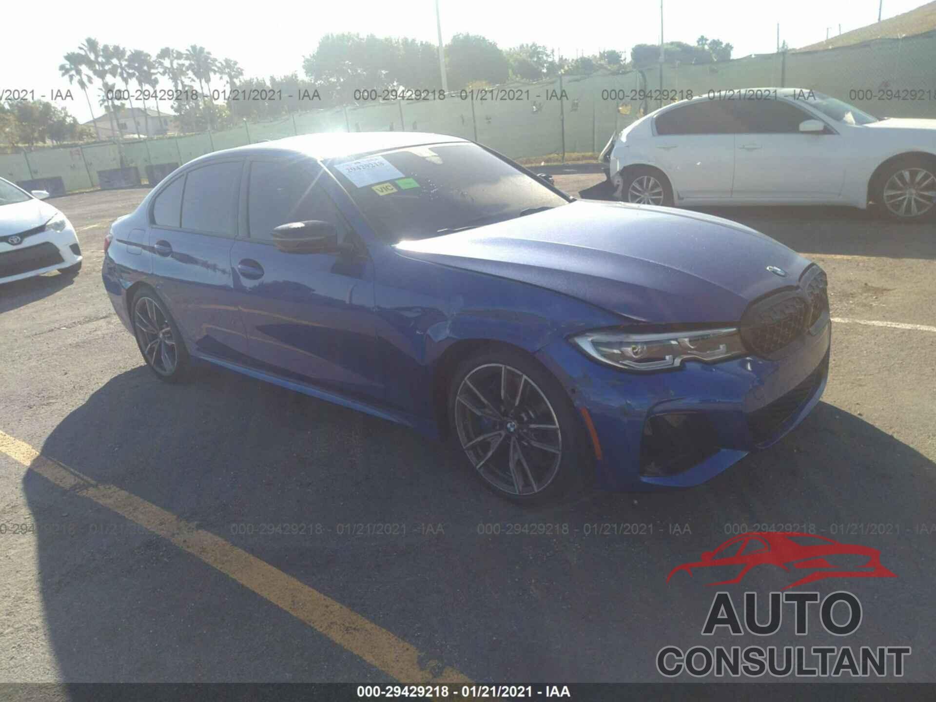 BMW 3 SERIES 2021 - 3MW5U7J01M8B70118