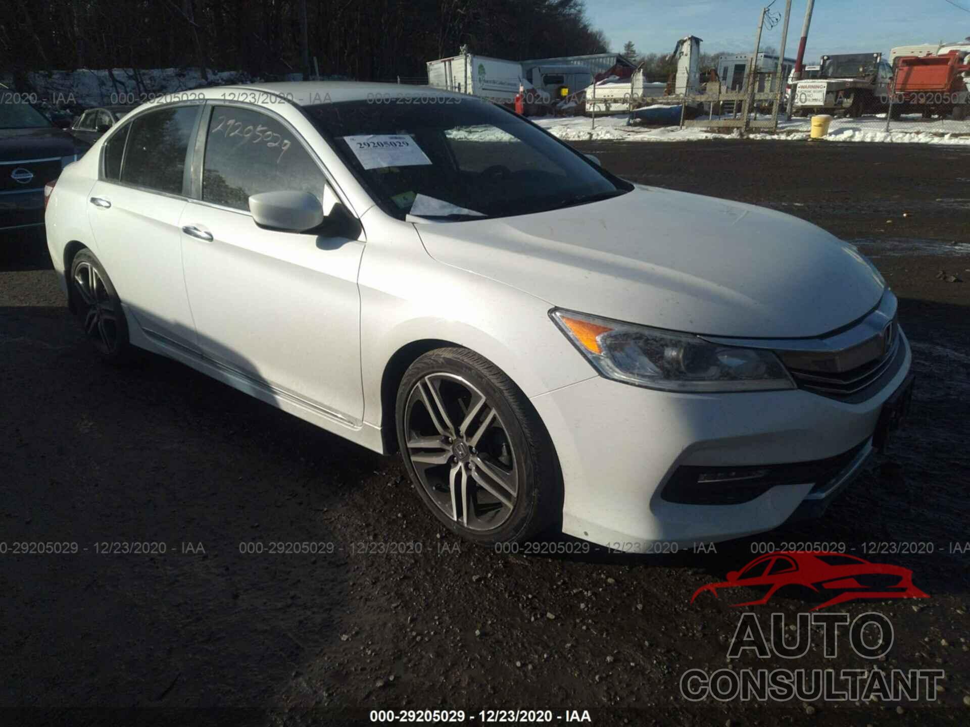 HONDA ACCORD SEDAN 2016 - 1HGCR2E59GA102325