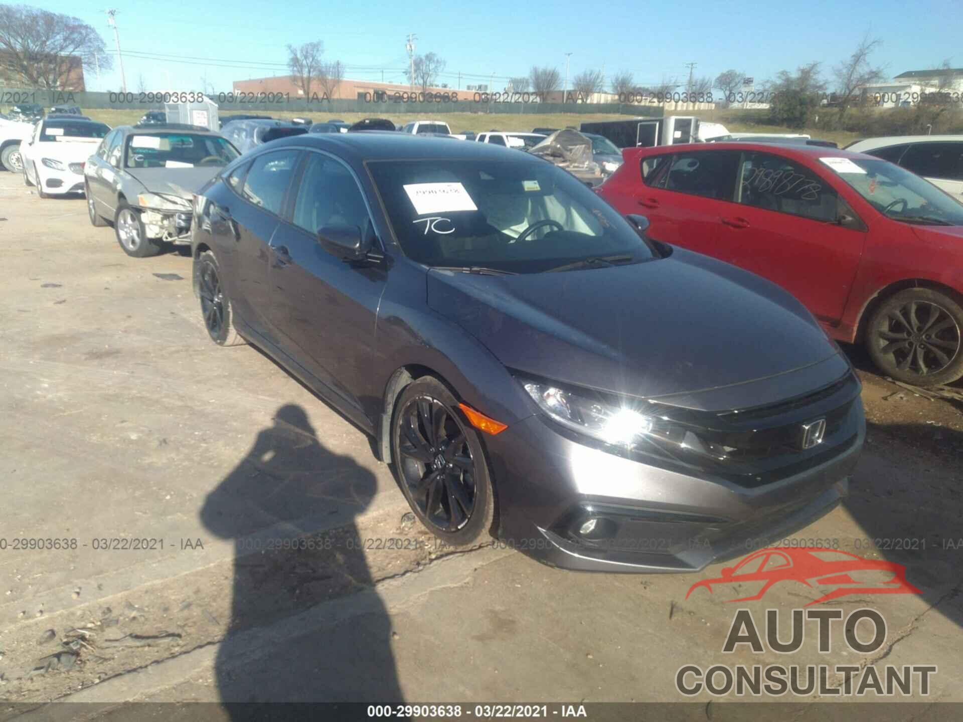 HONDA CIVIC SEDAN 2020 - 19XFC2E82LE013100