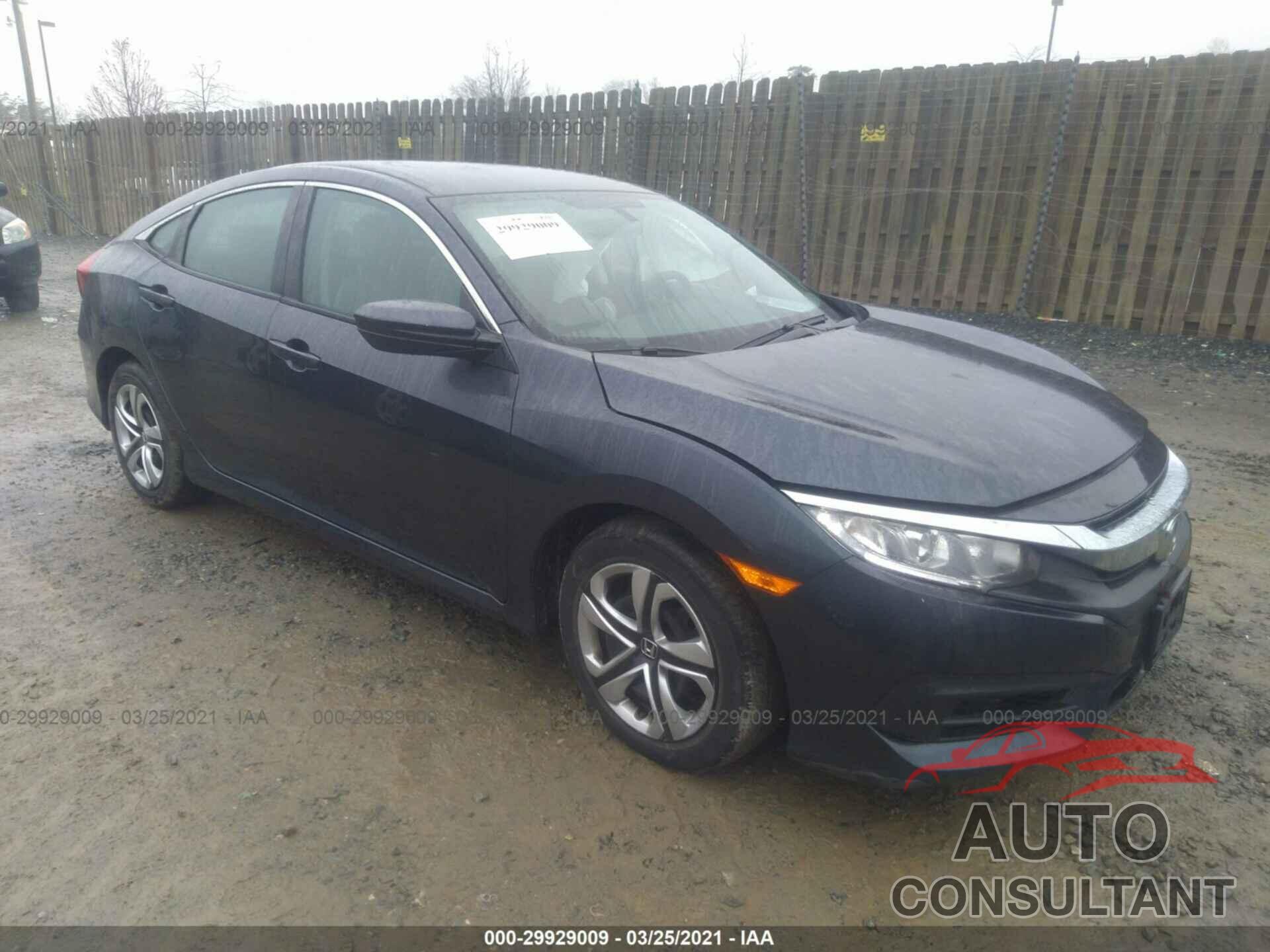 HONDA CIVIC SEDAN 2016 - 19XFC2F51GE018623