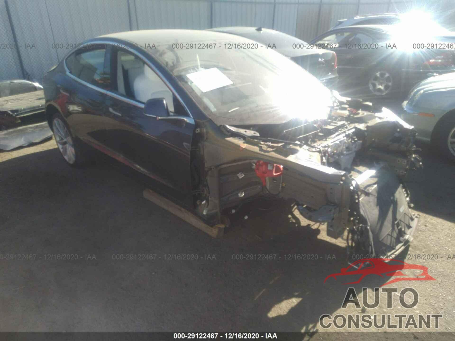 TESLA MODEL 3 2019 - 5YJ3E1EB3KF393639