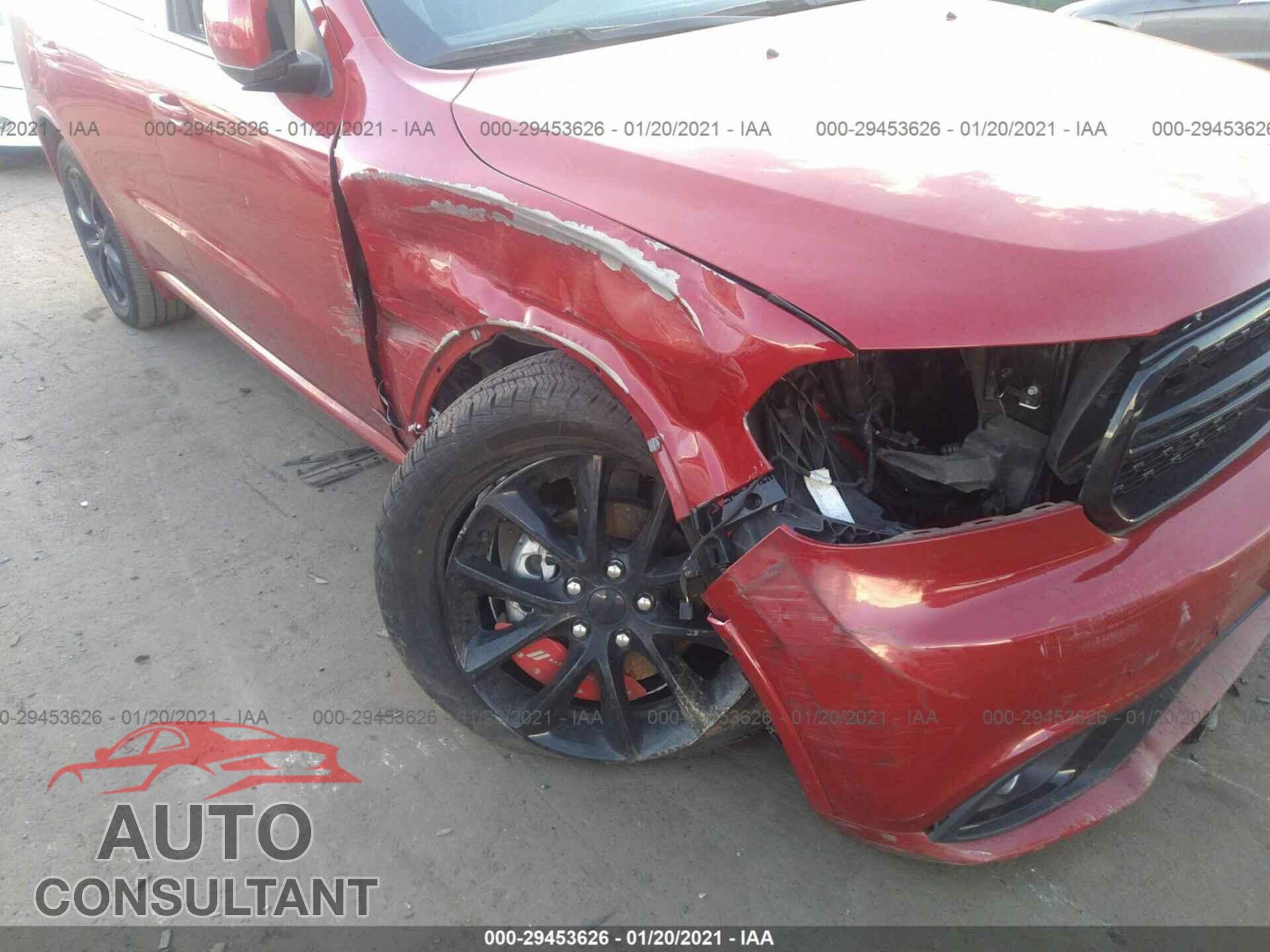 DODGE DURANGO 2017 - 1C4RDJDG3HC907019