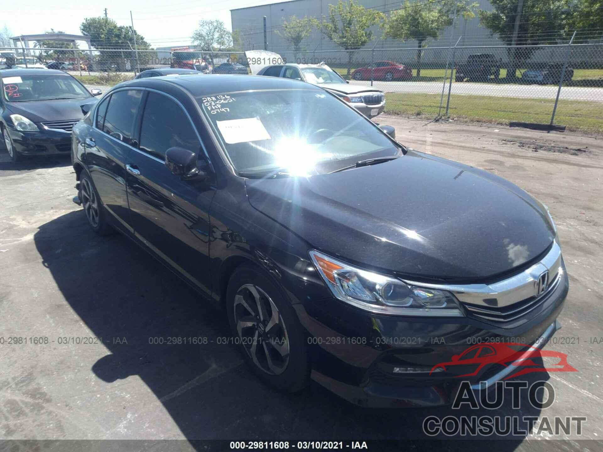 HONDA ACCORD SEDAN 2016 - 1HGCR3F84GA010747